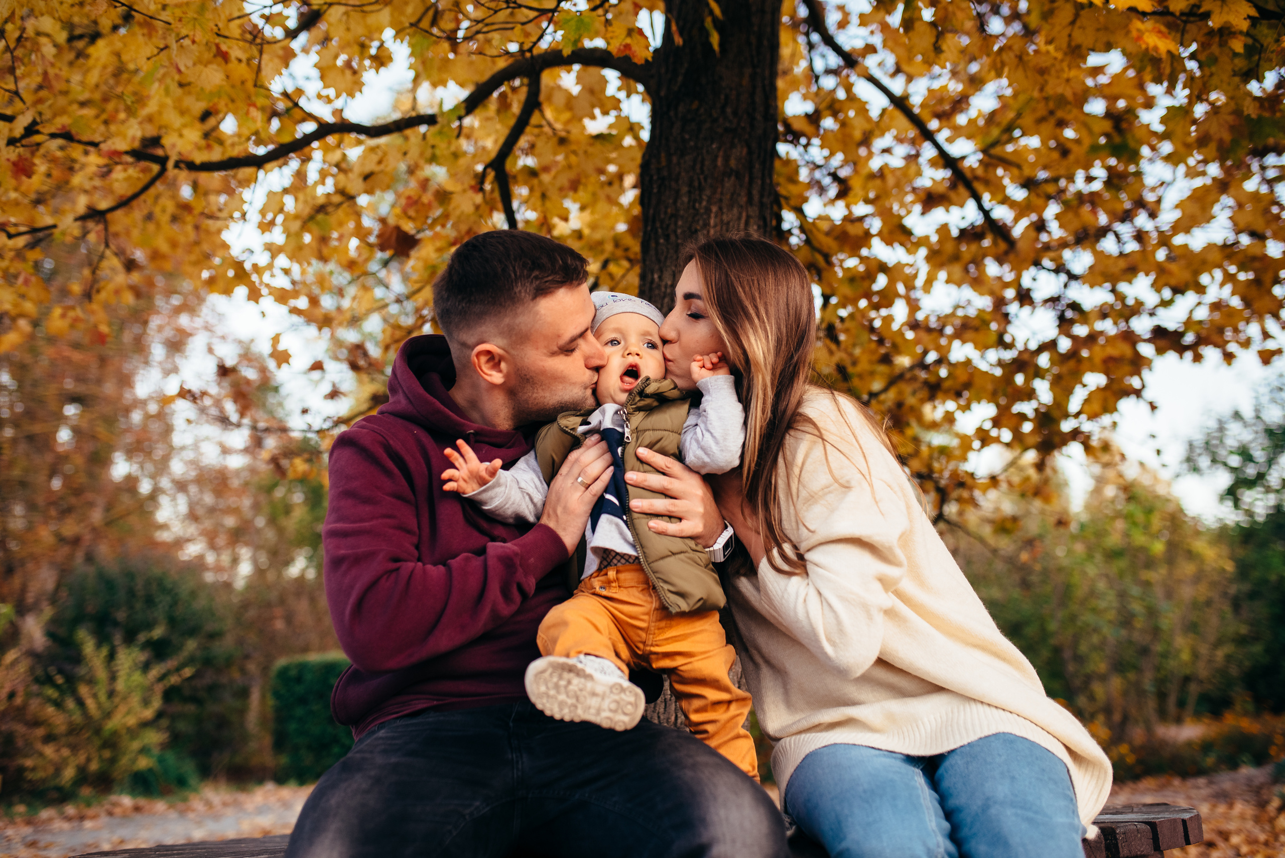 Осенняя фотосессия в Симферополе, Семейный Фотограф Симферополь Дарья Маркова