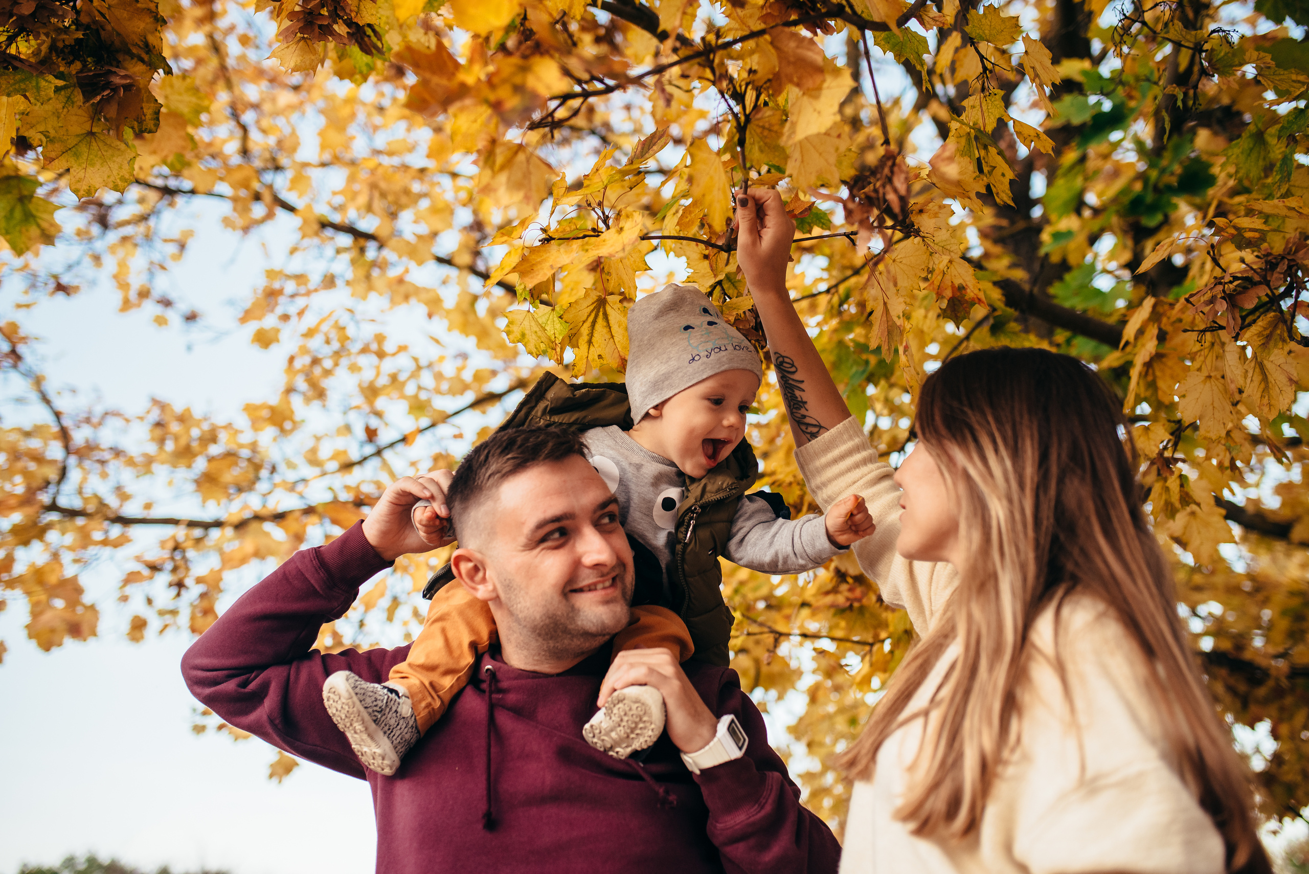 Осенняя фотосессия в Симферополе, Семейный Фотограф Симферополь Дарья Маркова