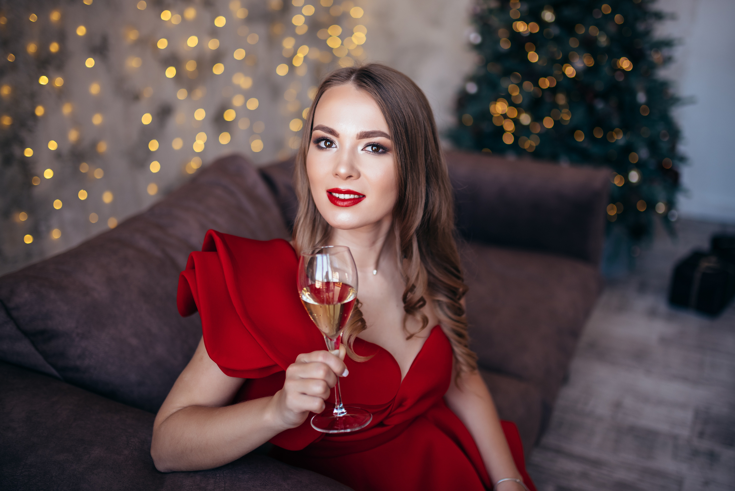 Новогодняя съёмка для Алины. Свадебный и семейный фотограф в Симферополе Дарья Маркова