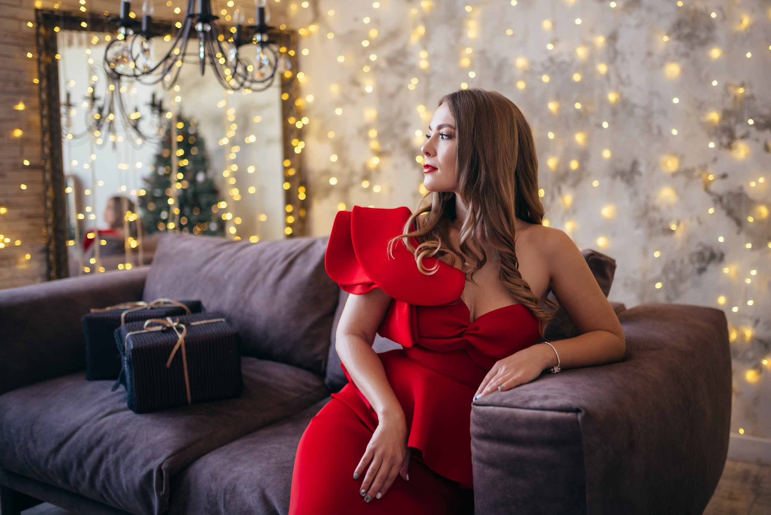 Новогодняя съёмка для Алины. Свадебный и семейный фотограф в Симферополе Дарья Маркова