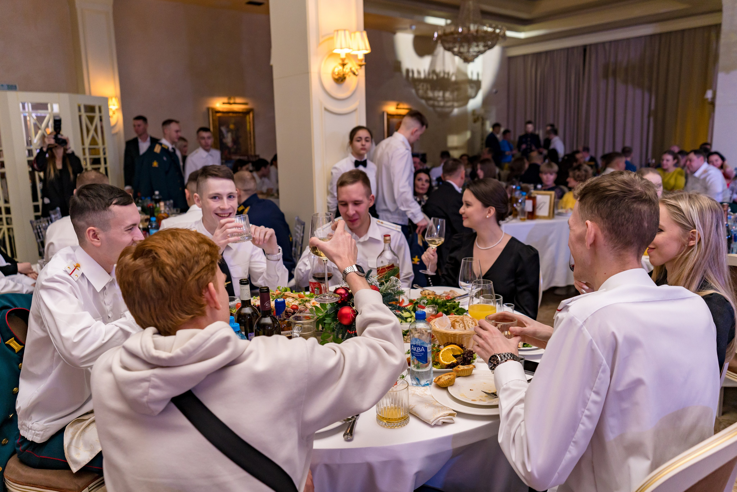 Фотосъемка выпуска военной академии и вручение дипломов