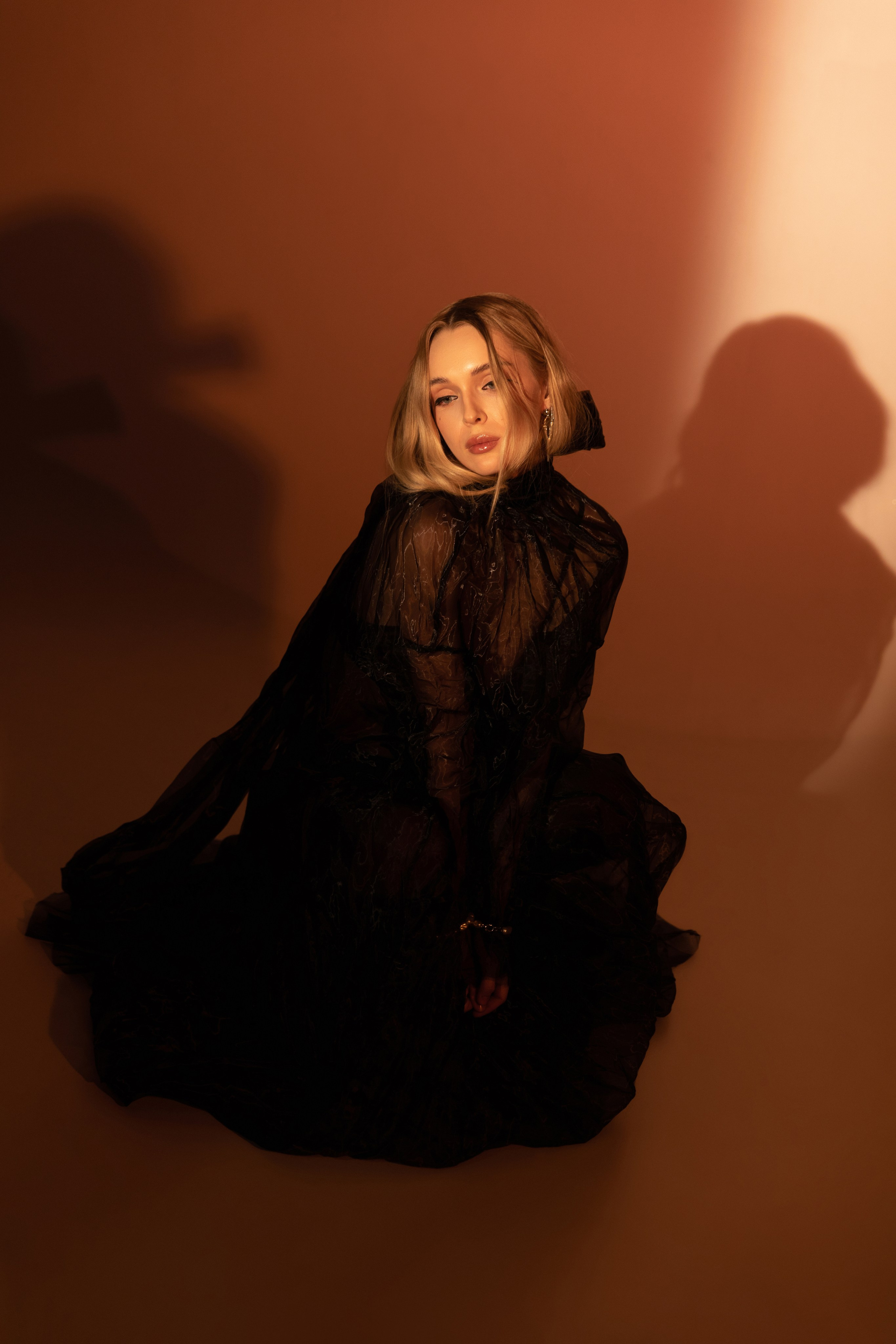 Alina «Black Queen». Фотограф Мария Щеголькова. Чувственный женский портрет