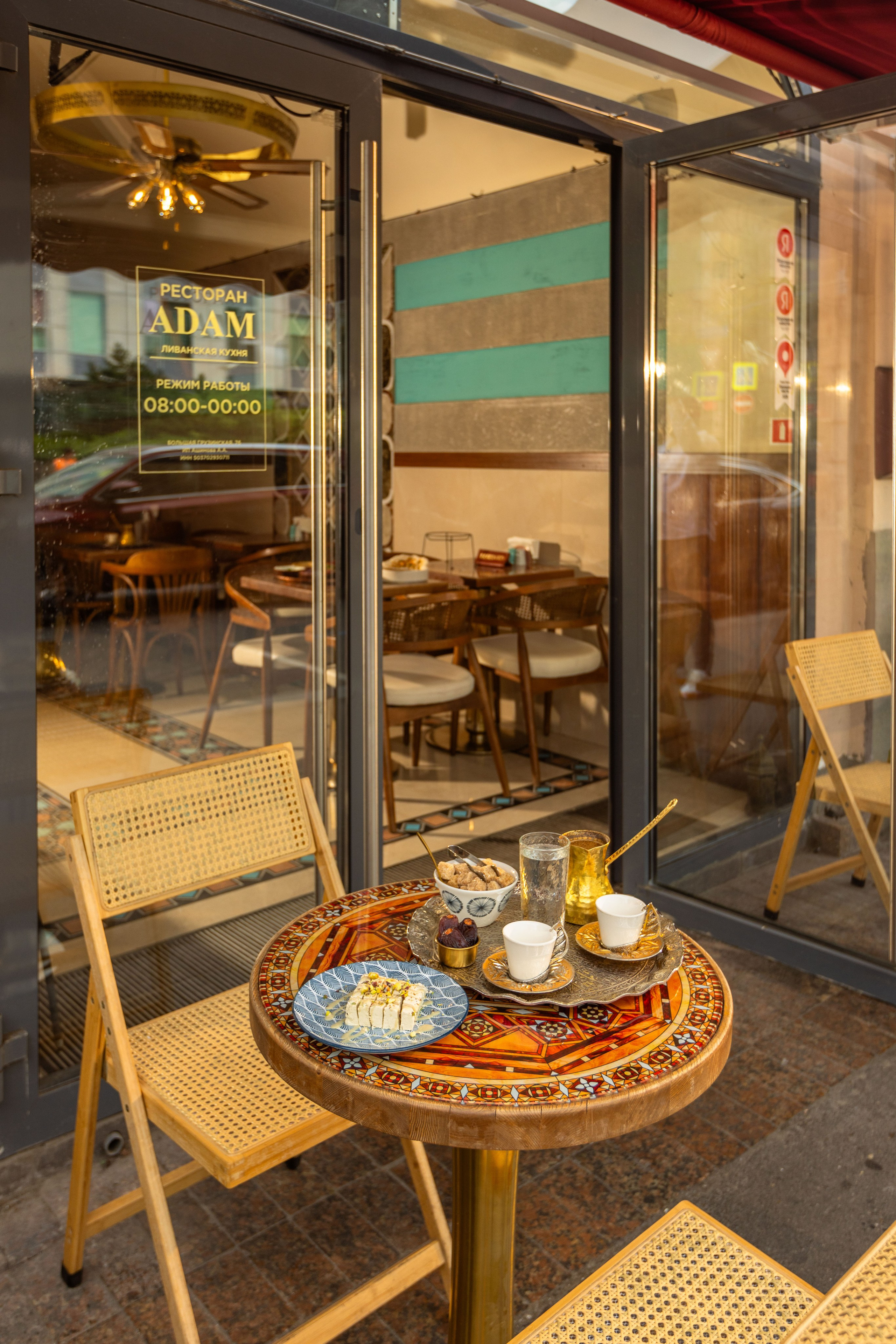 Фотосъёмка интерьера — Ресторана Ливанской Кухни «ADAM». Рекламный, предметный, репортажный, семейный фотограф и художник в Москве