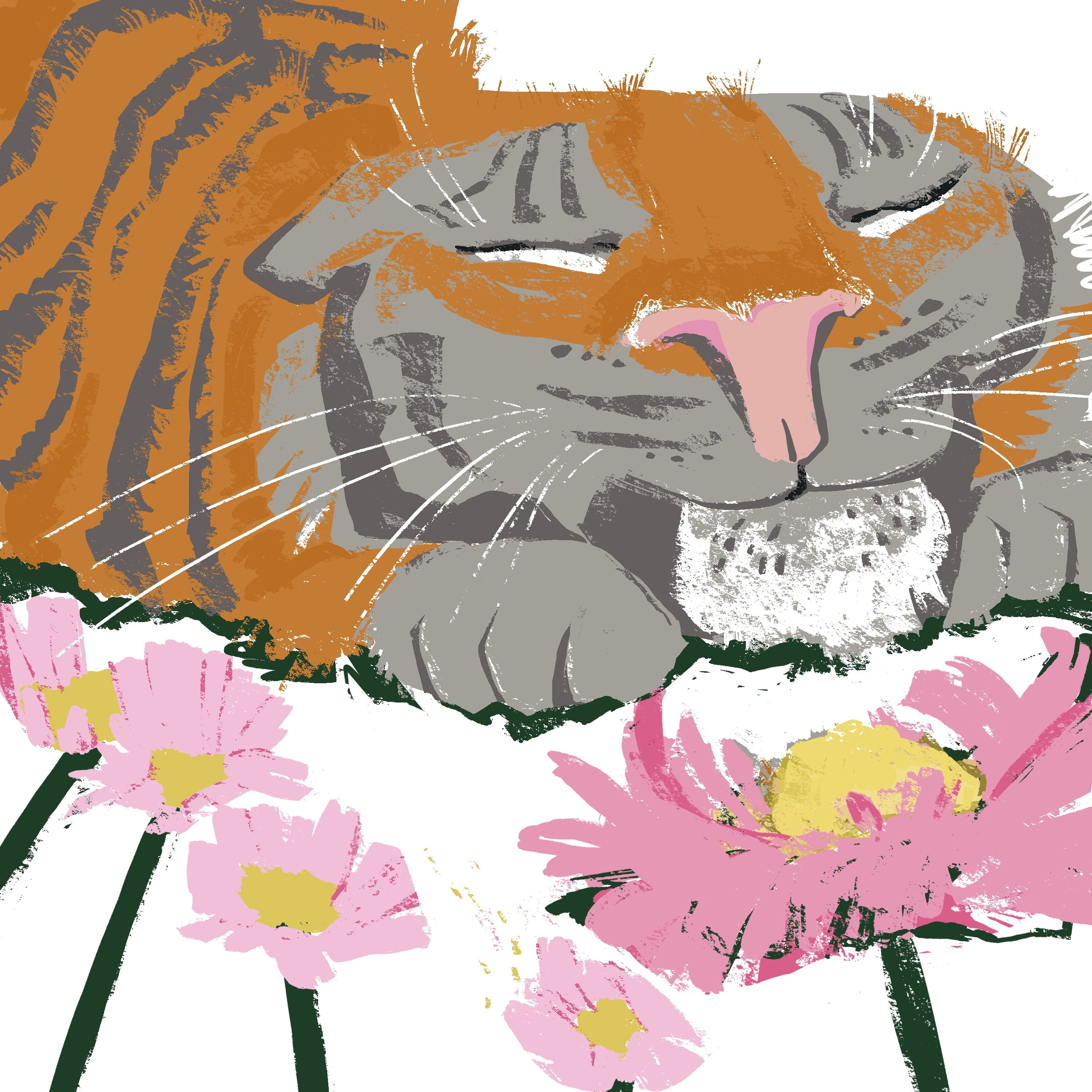 Peactober 2024. Детская иллюстрация 