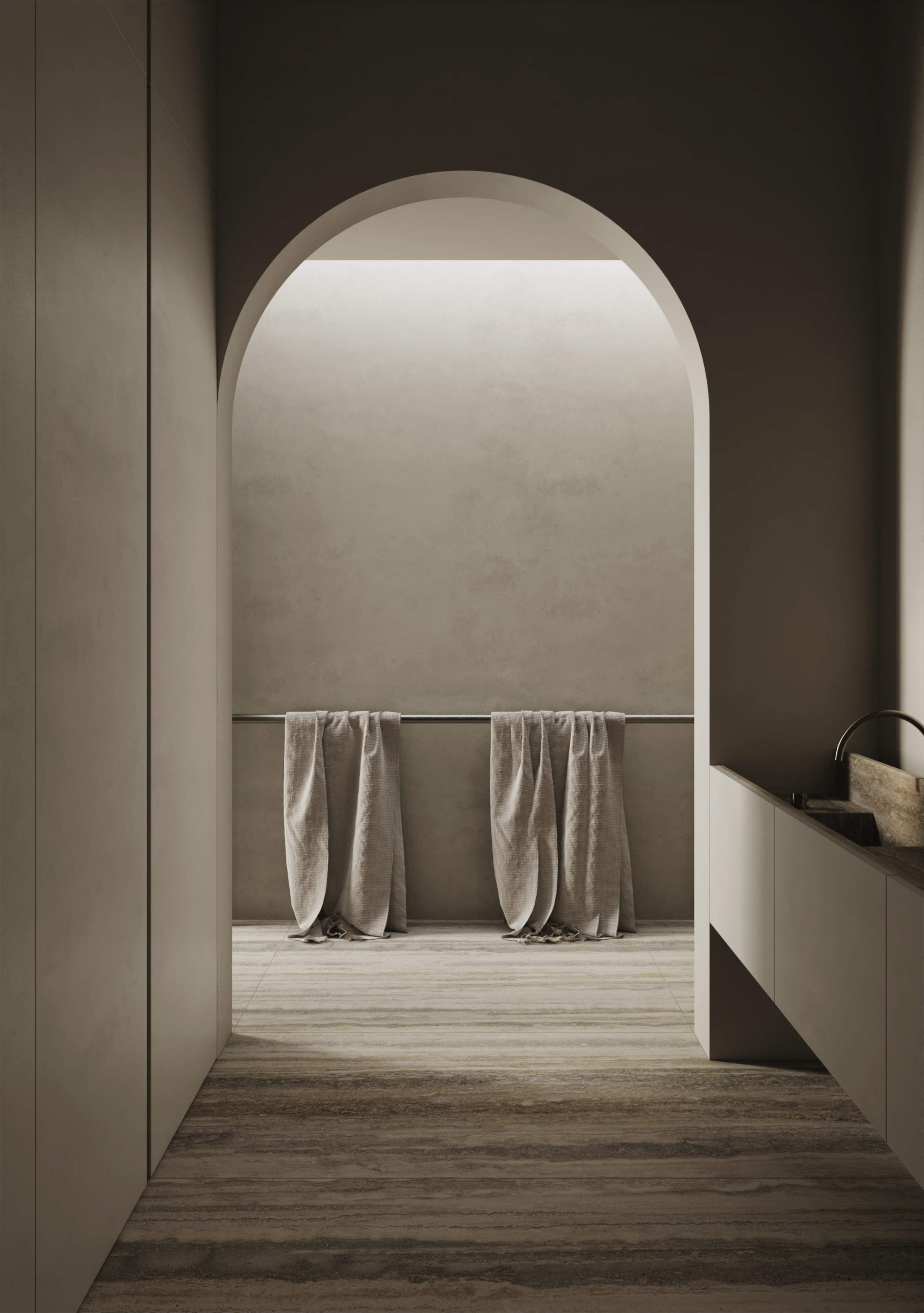 Bathroom by Selzer Design Studio. Cg artist Shchapov Dmitry