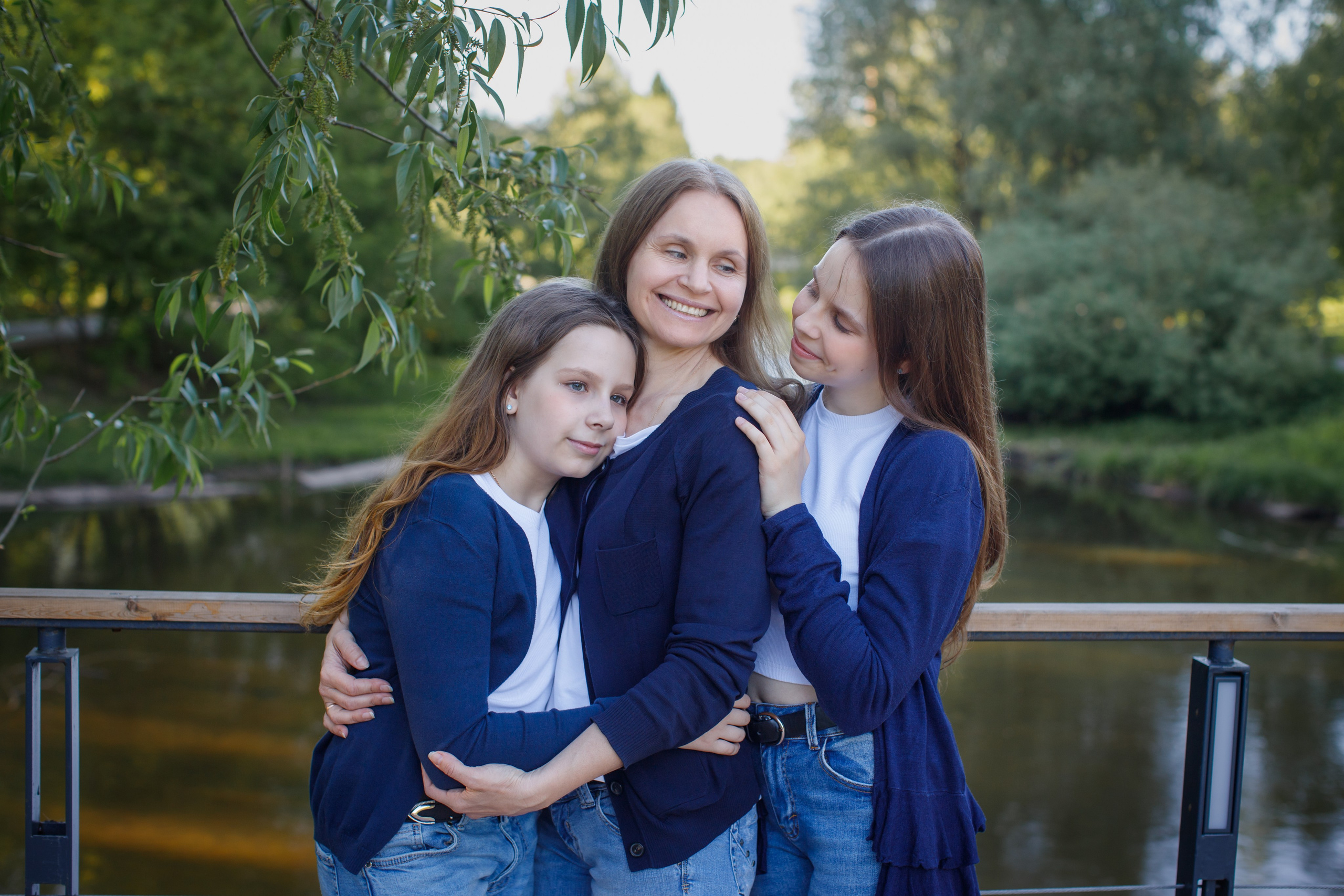 Таня и девочки. Детский и семейный фотограф Мария Киселёва. Москва