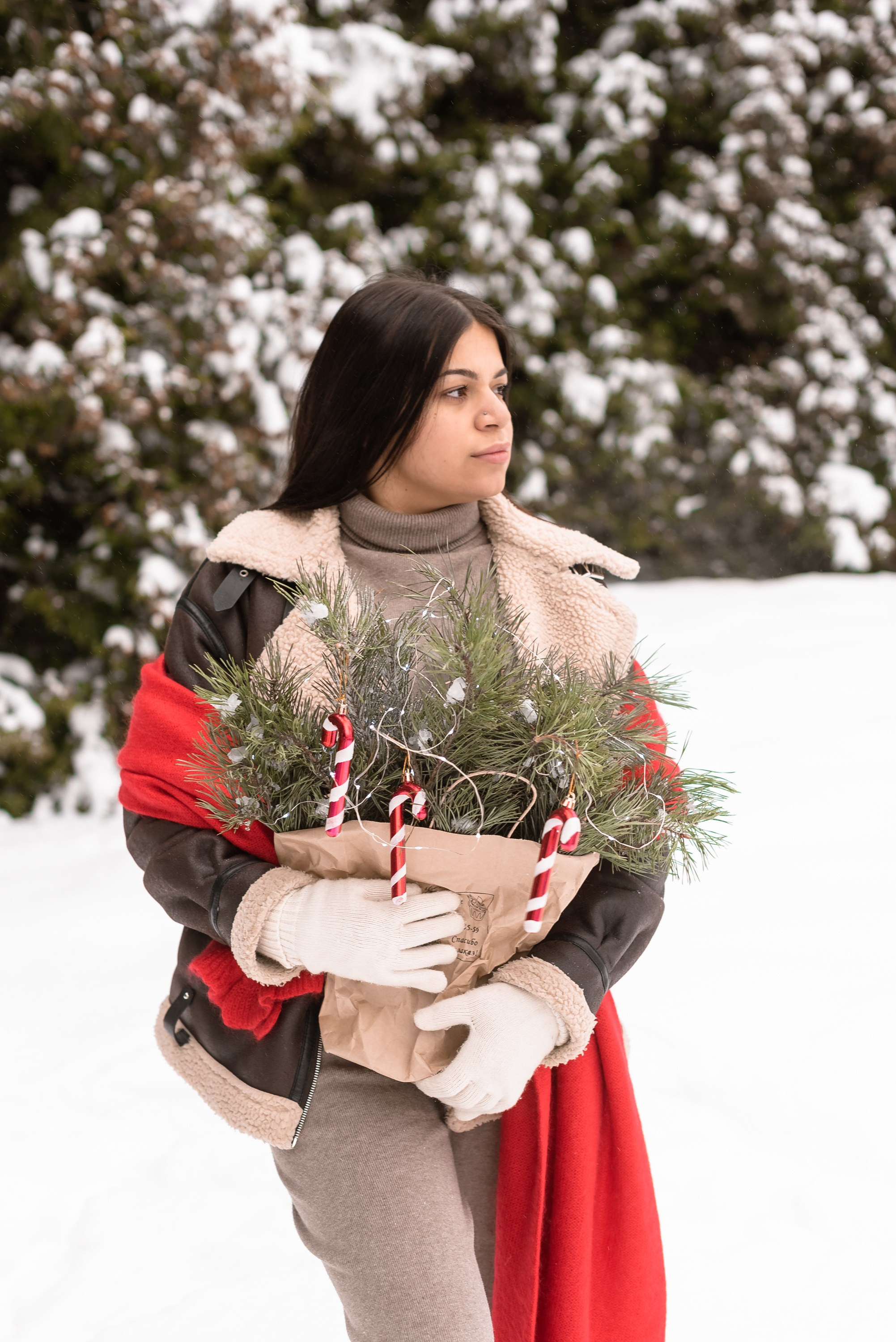 Зимняя прогулка Софии. Фотограф Тула творческие фотосессии недорого Ольга Ромашина