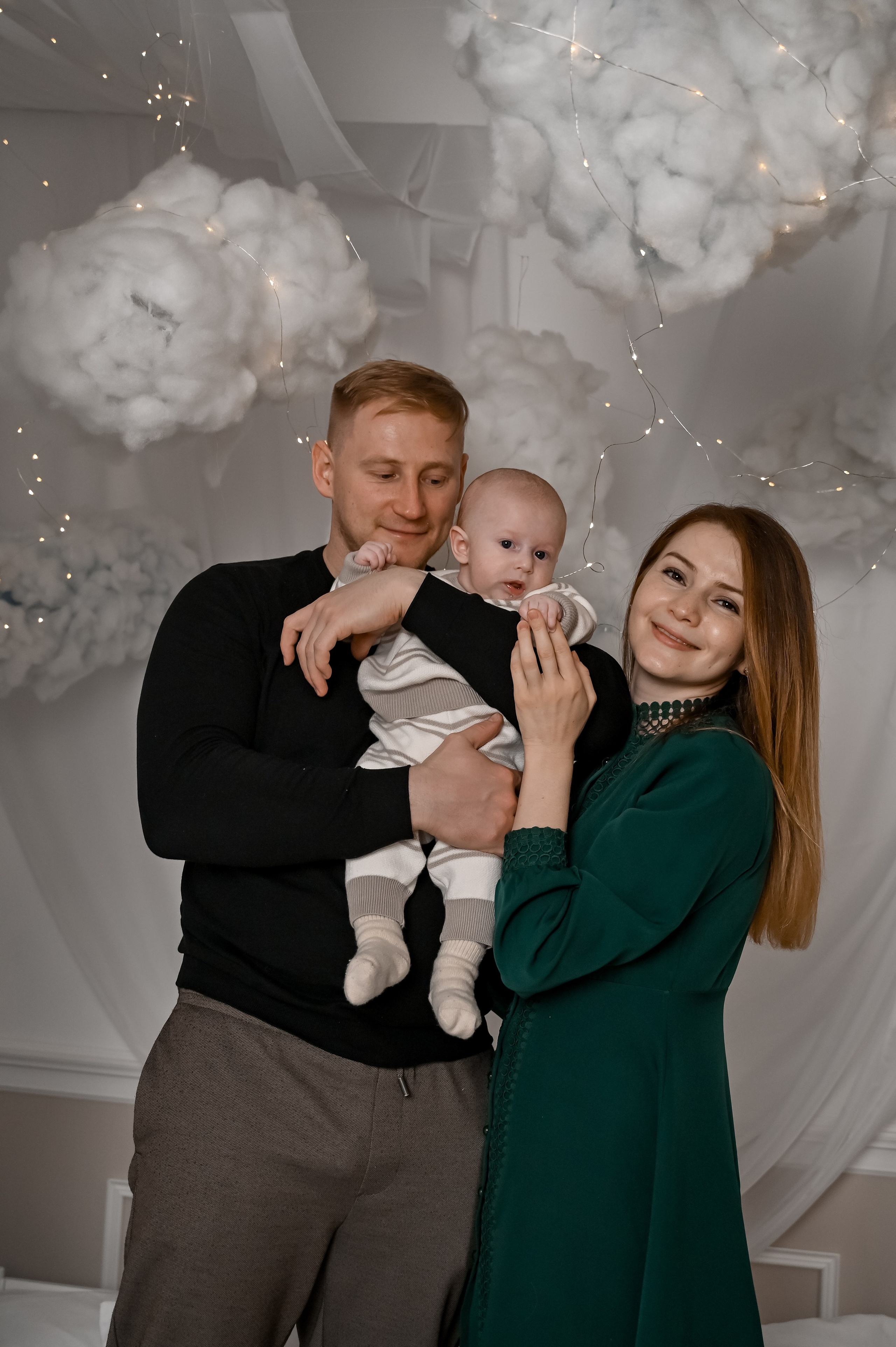 Новогодняя фотосессия в студии. Семейный и свадебный фотограф в г. Уфа Динара