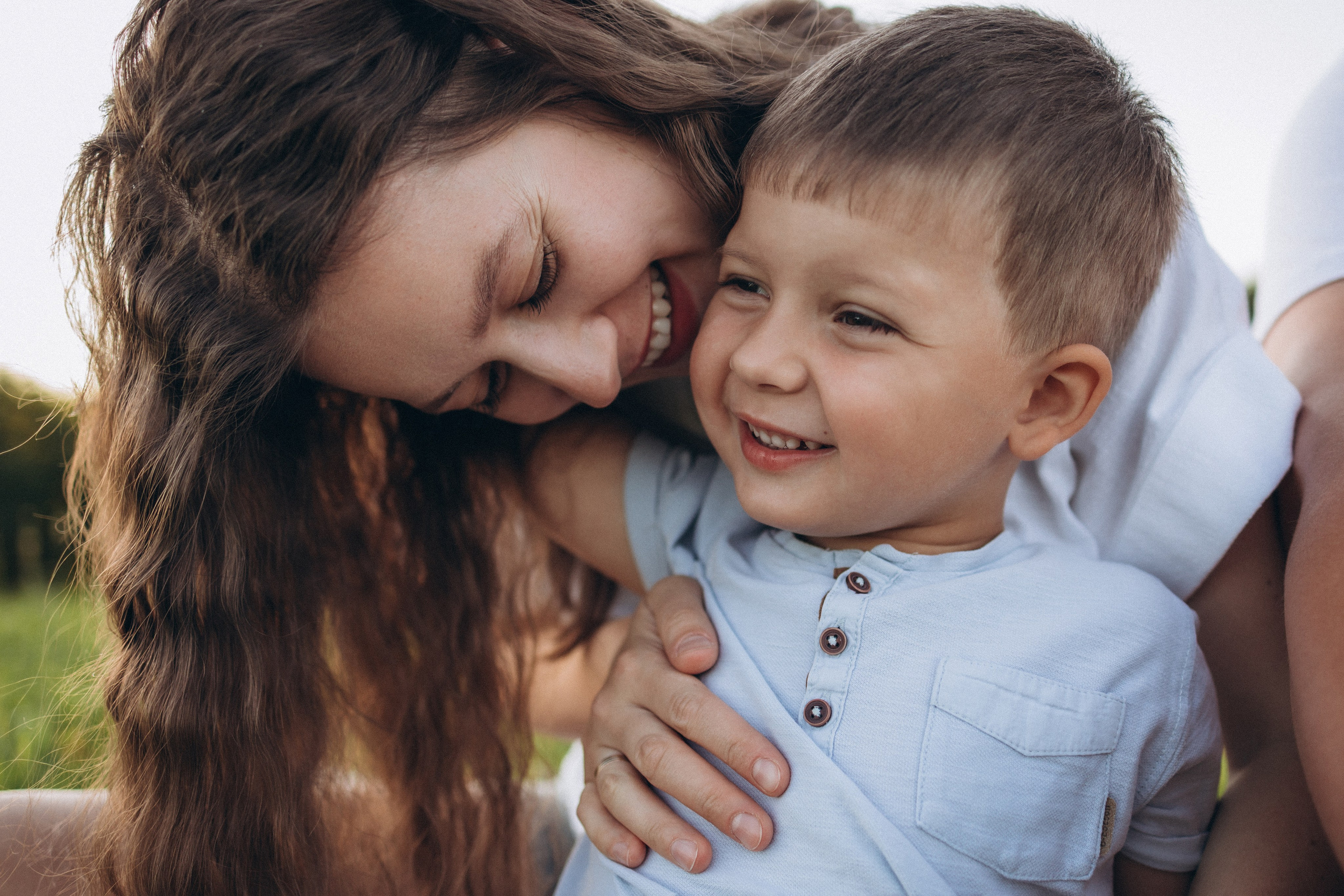 Ксюша, Вадим, Кирюша и Маша. Фотограф Елена Рябцева