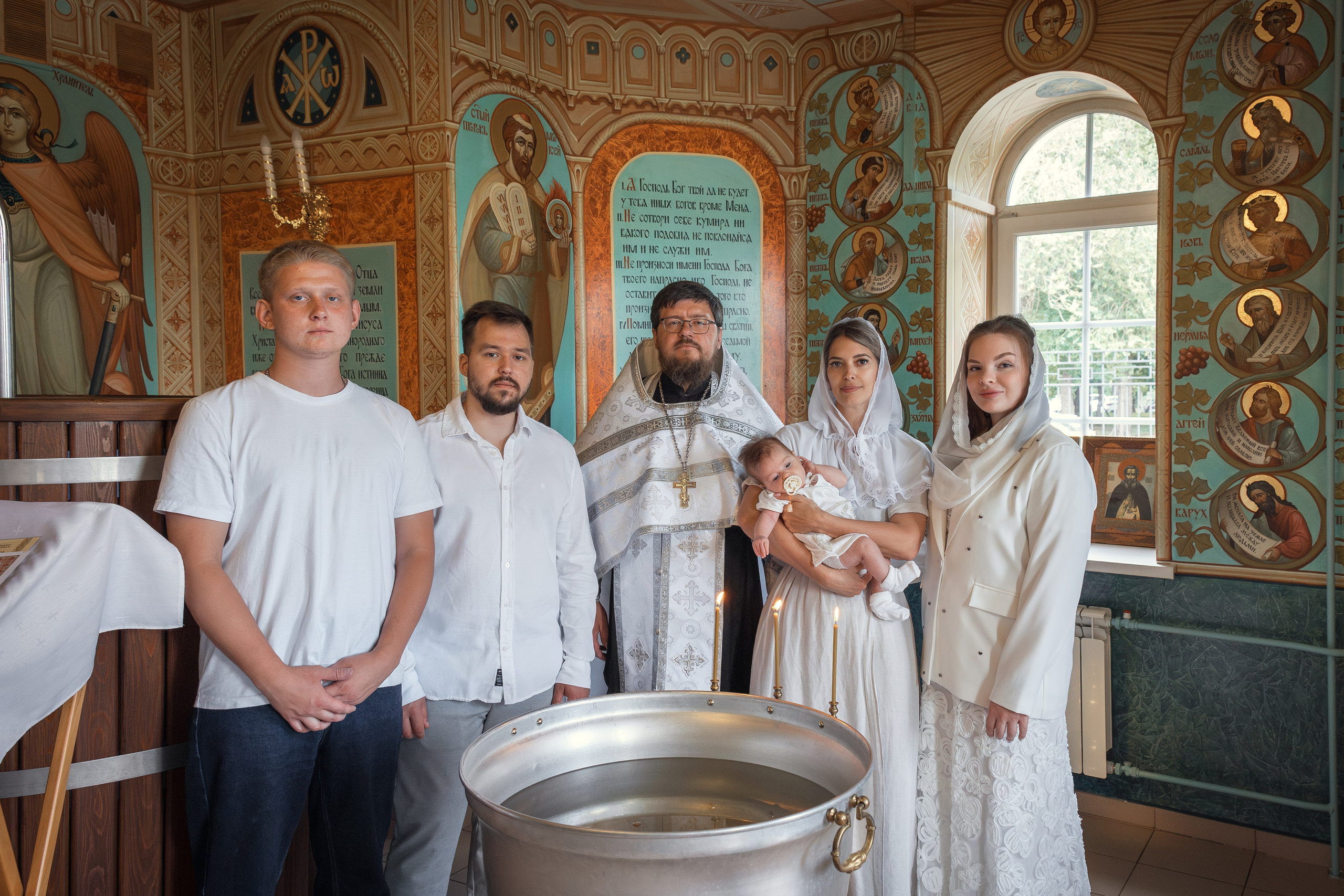 Фотограф на Таинство Крещения в Храм Андрея Боголюбского на Волжском