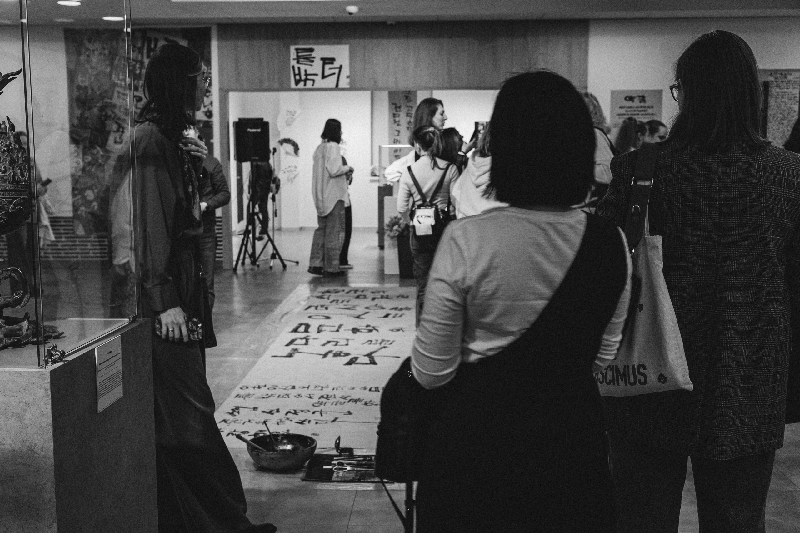 Выставка “Целительный Хангыль” в Корейском Культурном Центре. Photografer