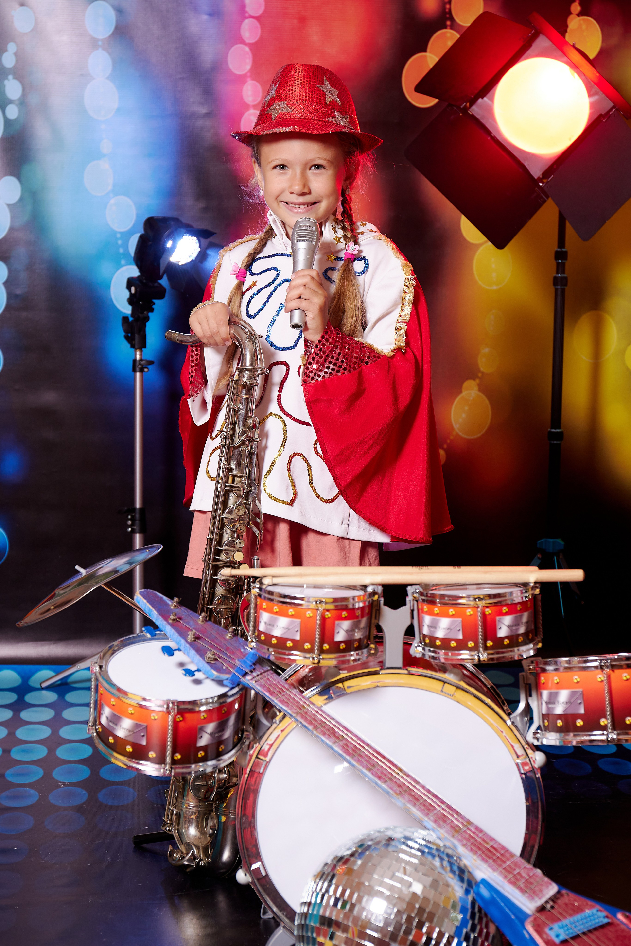 Барабан. Детская выездная фотостудия