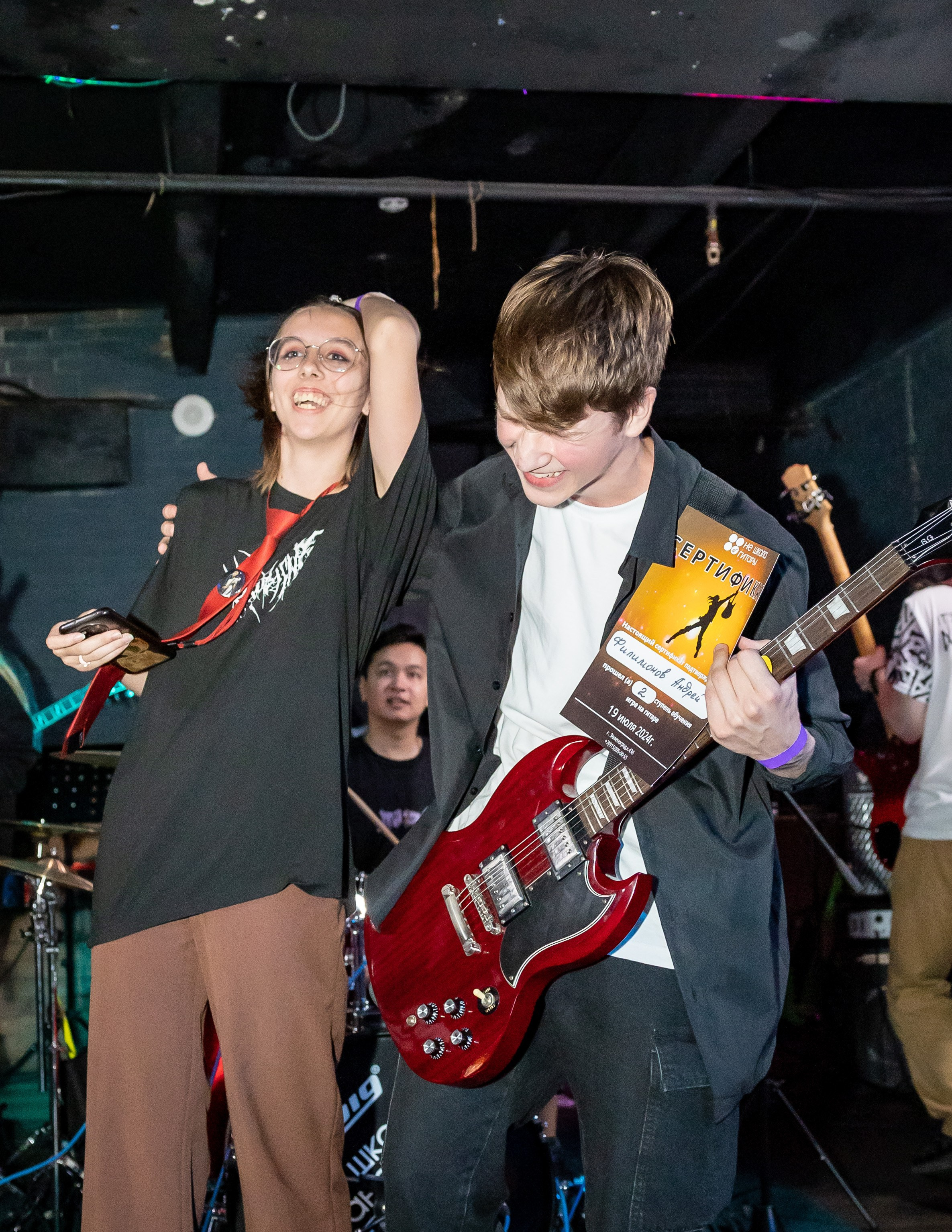 Концерт «Не Школа Барабанов» в Клубе «SOVA». Фотограф Владимир Охрименко