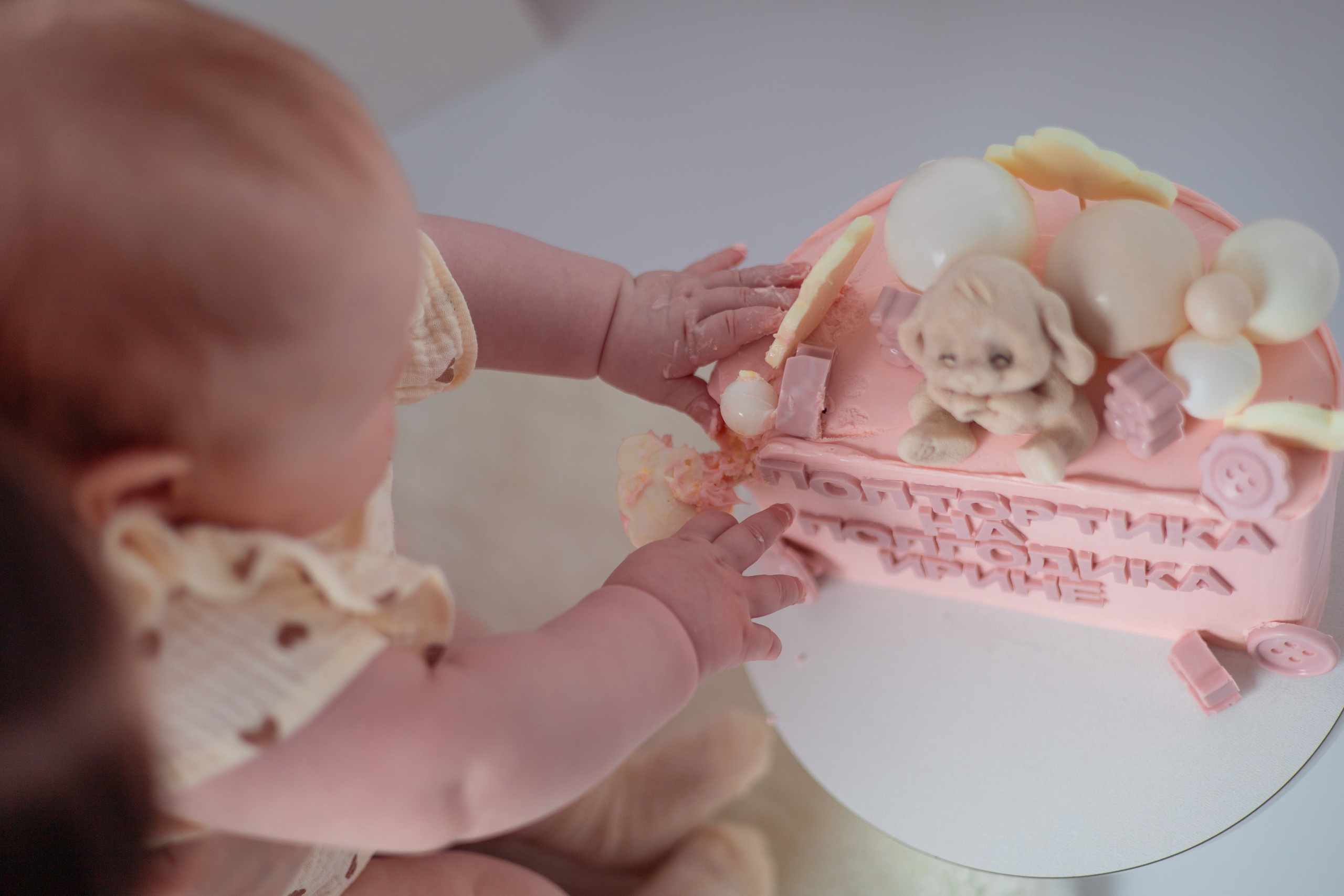 Ирине полгодика. Семейный и детский фотограф в Михайловке Татьяна Лестьева