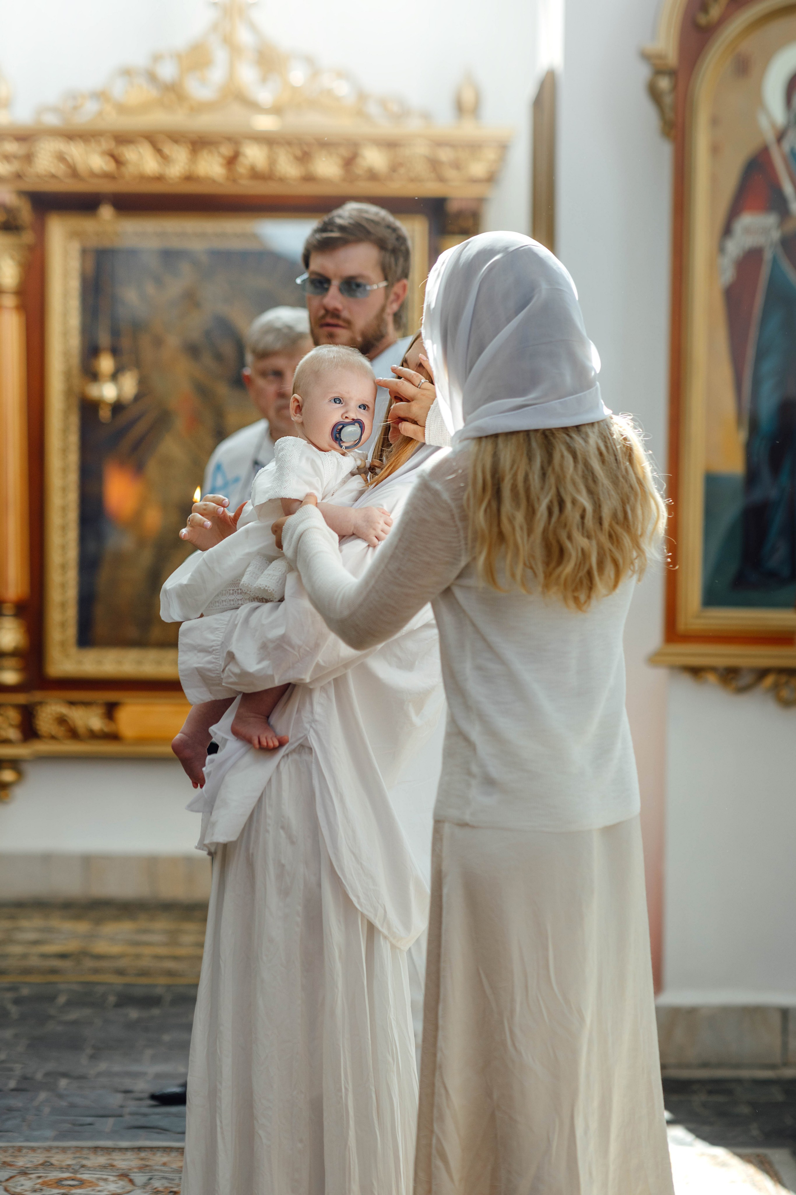 Крещение Мишель, гп. Ивенец, храм Ефросинии Полоцкой, август 2025