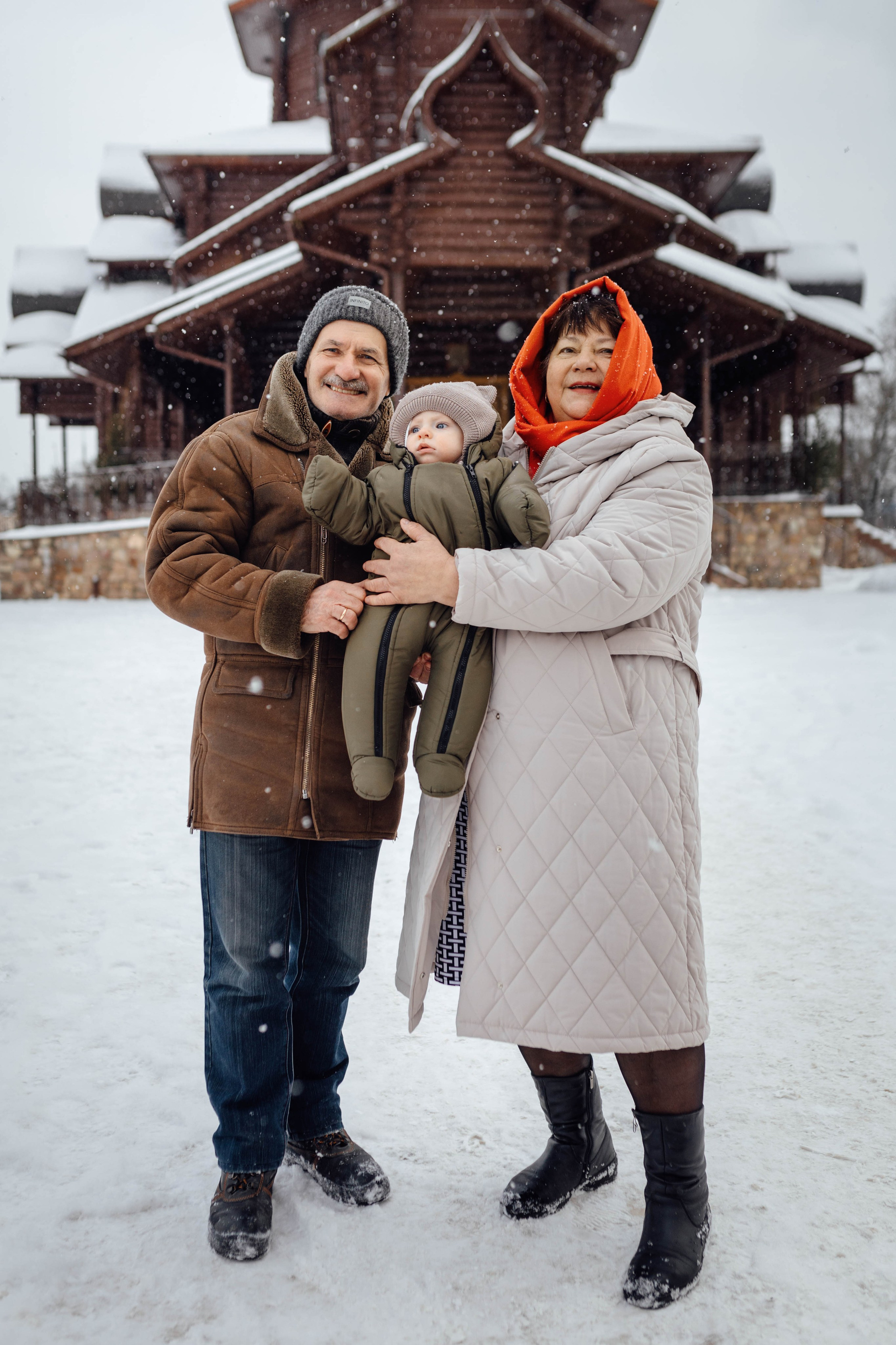 Крещение Матвея, храм Святой Троицы, декабрь 2025