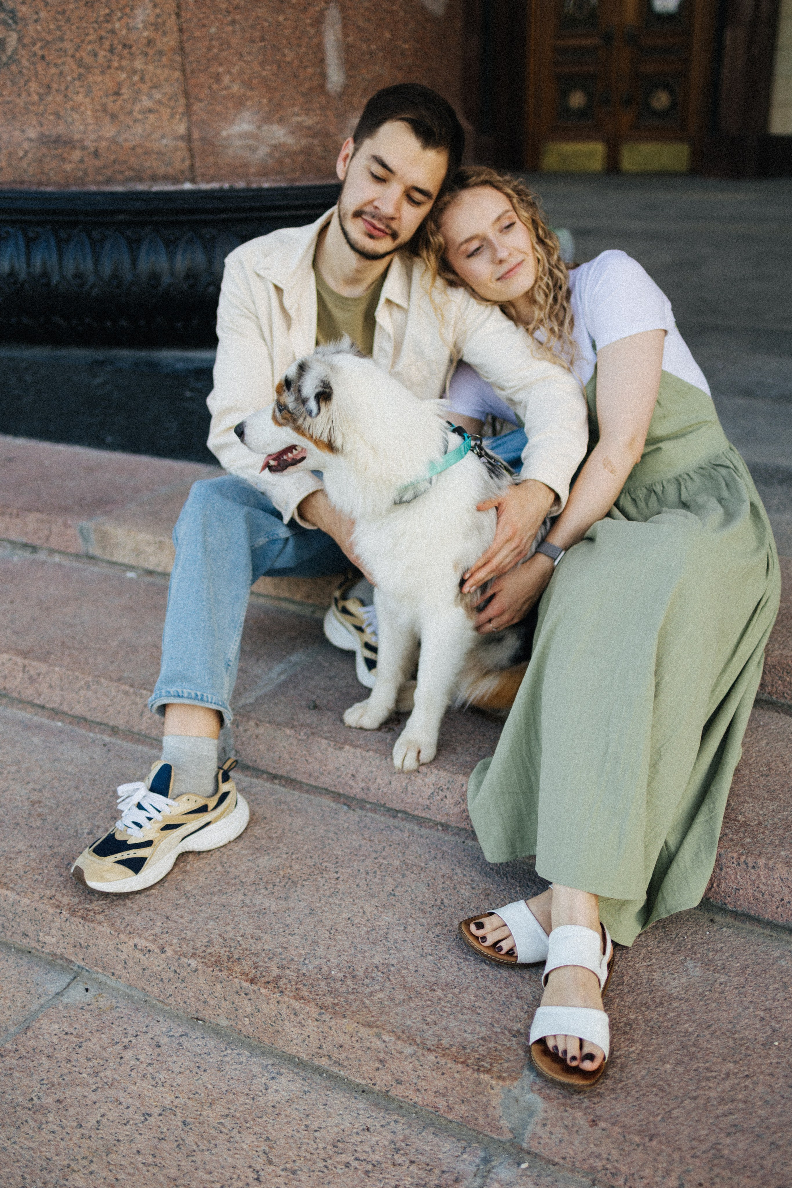 Настя, Влад и Лэйк. Фотораф — анималист Мария Шистка