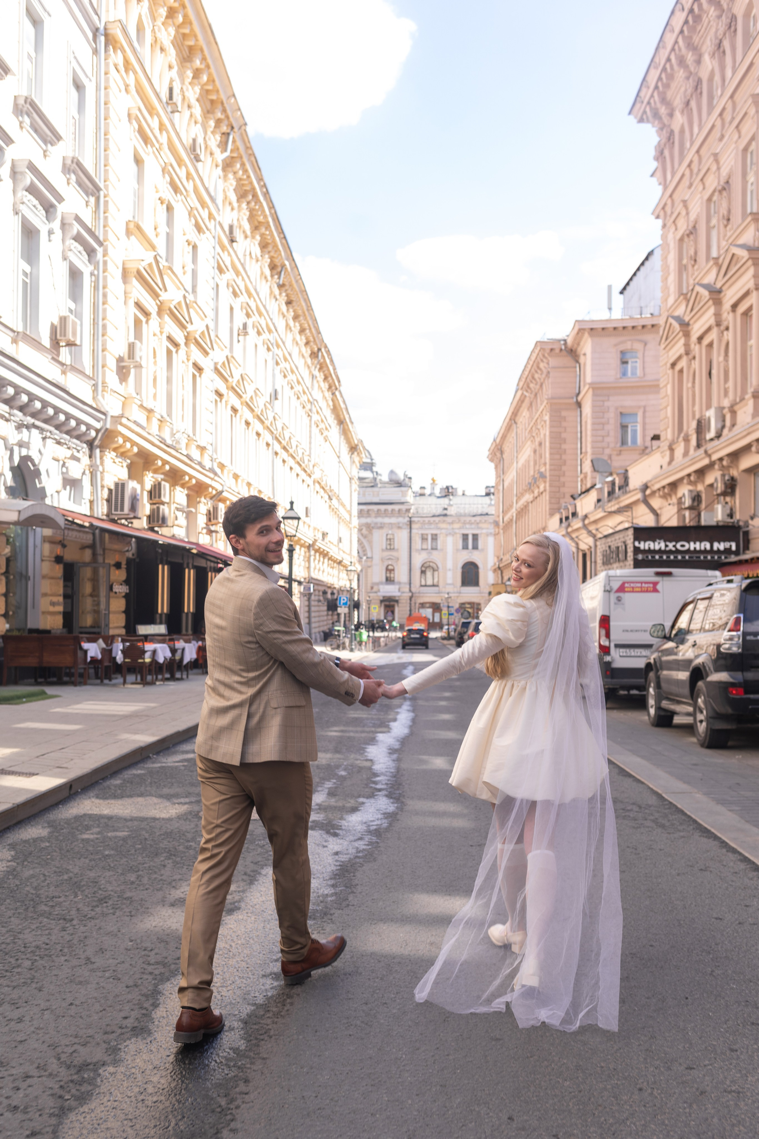 Moscow never sleeps. Свадебный фотограф Наталья Молявина