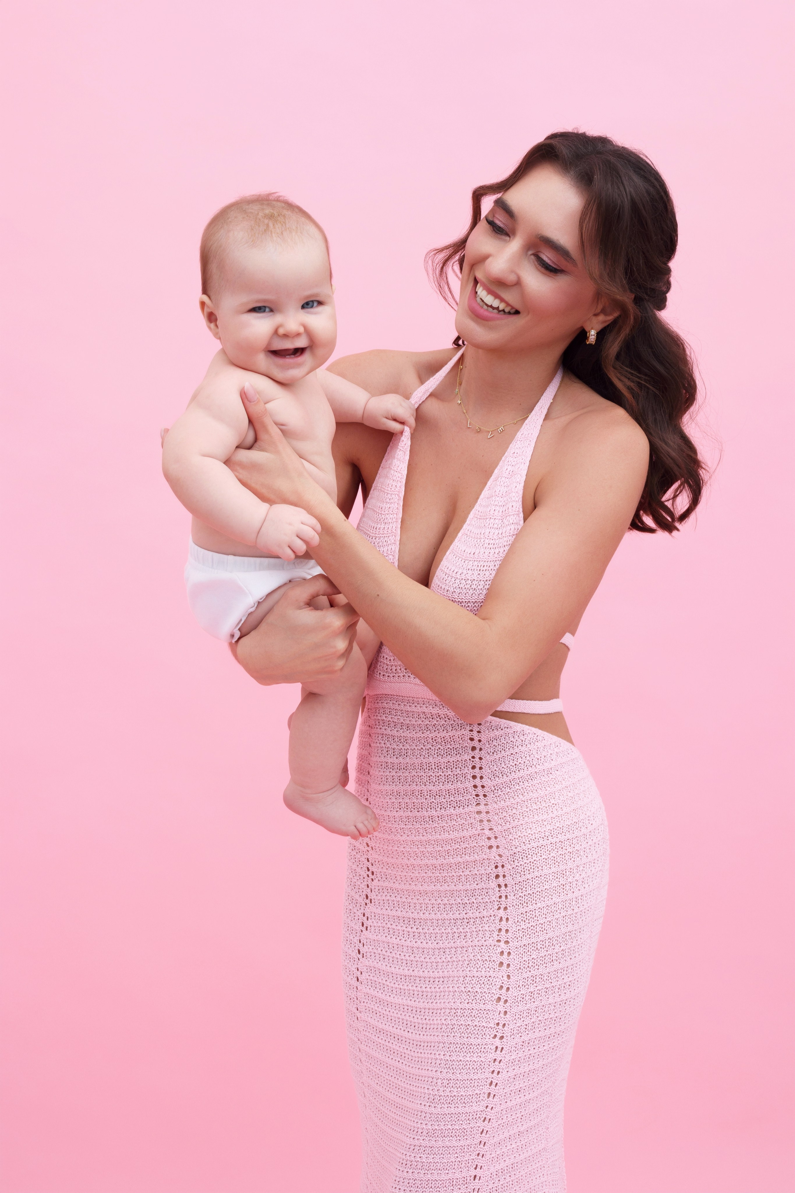 Мама и малыш. Фотограф беременности, фотограф новорожденных Анна Нельзина