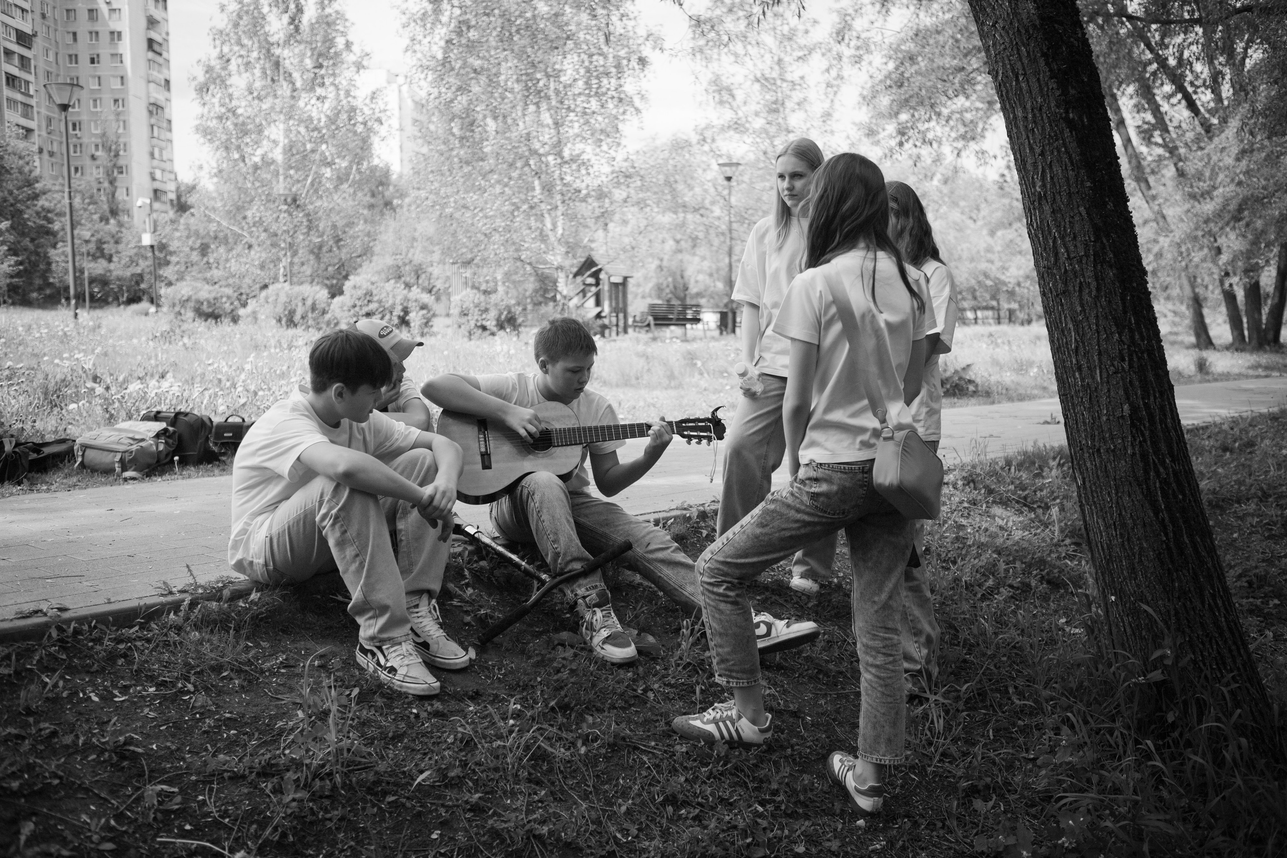 6 класс / Гимназия № 1558 / г. Москва. Детский и семейный фотограф Мария Киселёва. Москва