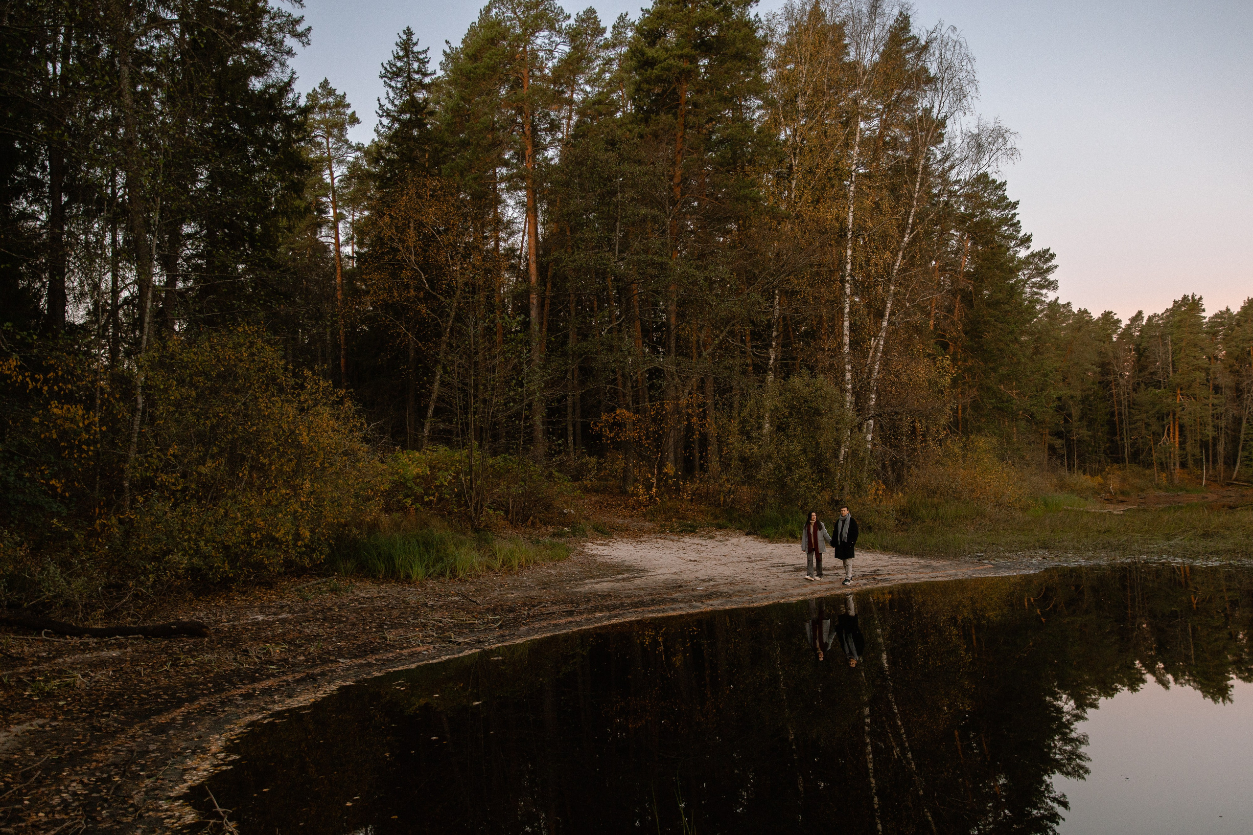 Миша и Юля, осень. Фотограф Ульяна Дивина в Нижнем Новгороде и Нижегородской области
