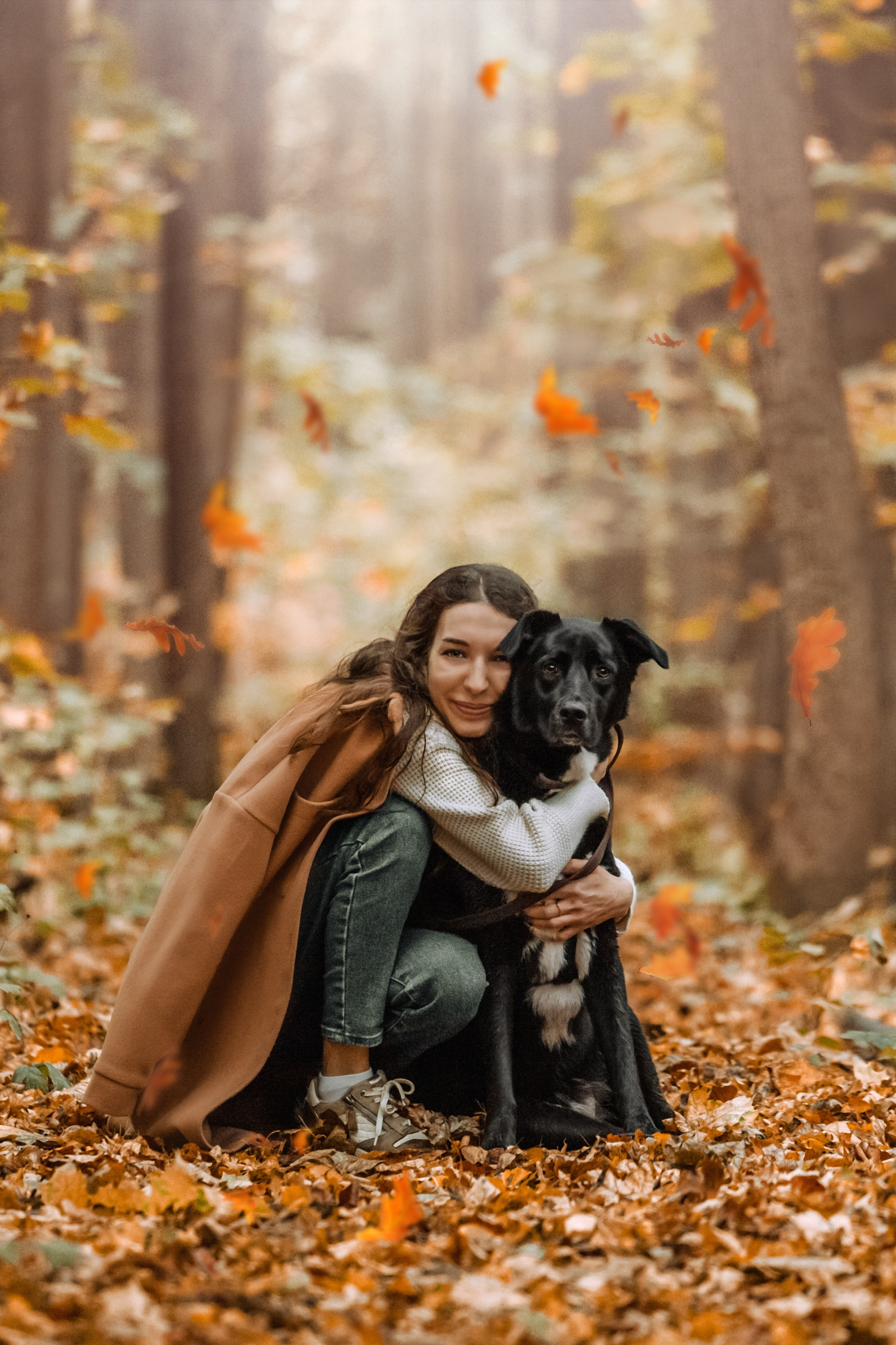 Юля и Фортуна. Фотограф-анималист Татьяна Степанова
