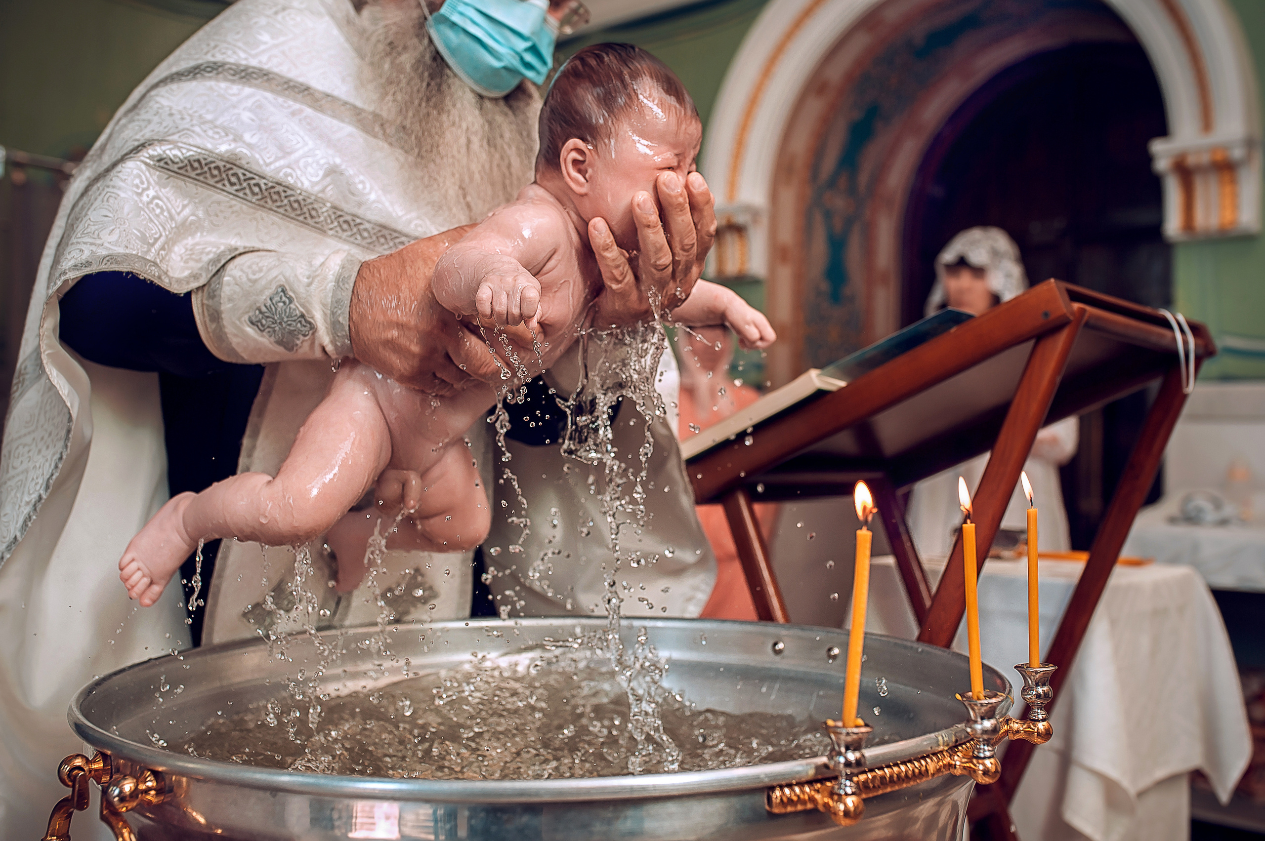 Таинство крещения. Фотограф на Крещение