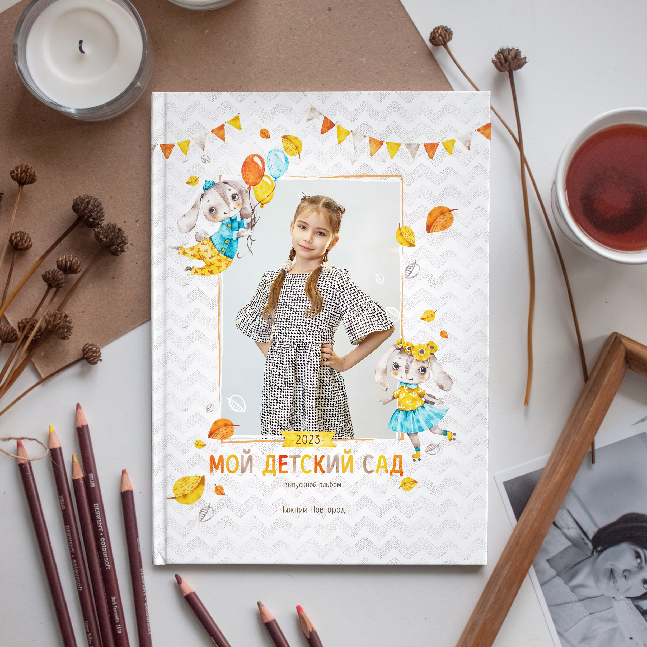 Альбом на 5 разворотов. Семейный, школьный фотограф в Нижнем Новгороде Елена Сентюрева