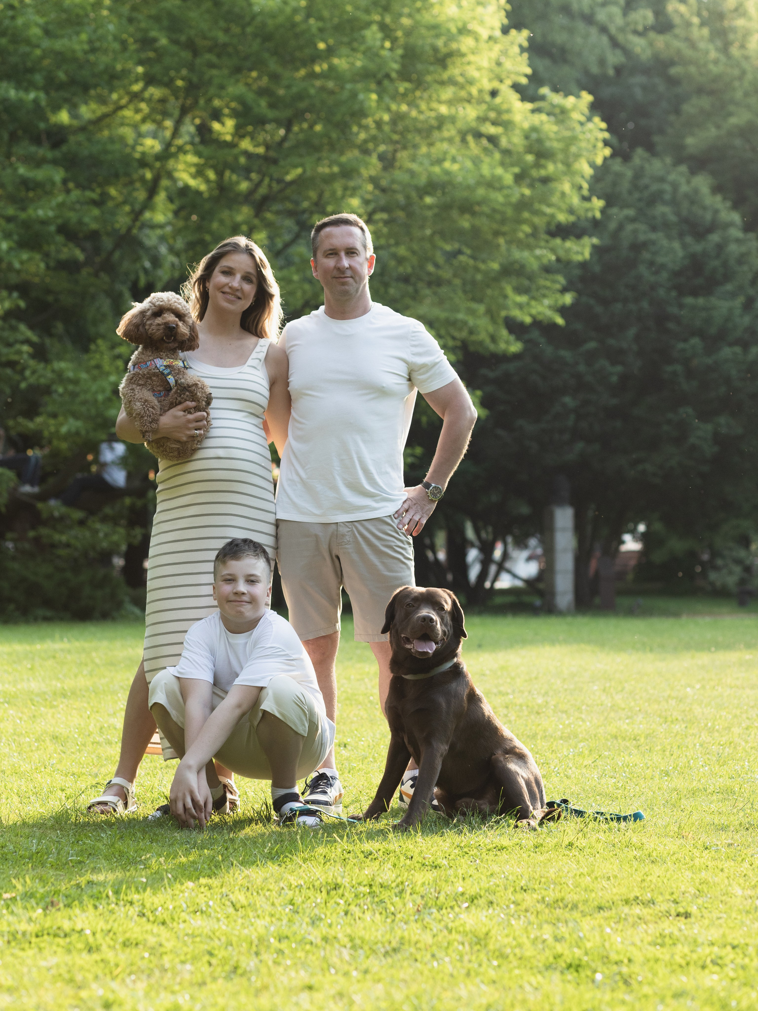 С домашними любимцами. Портретный фотограф в Калининграде Алеся Раух