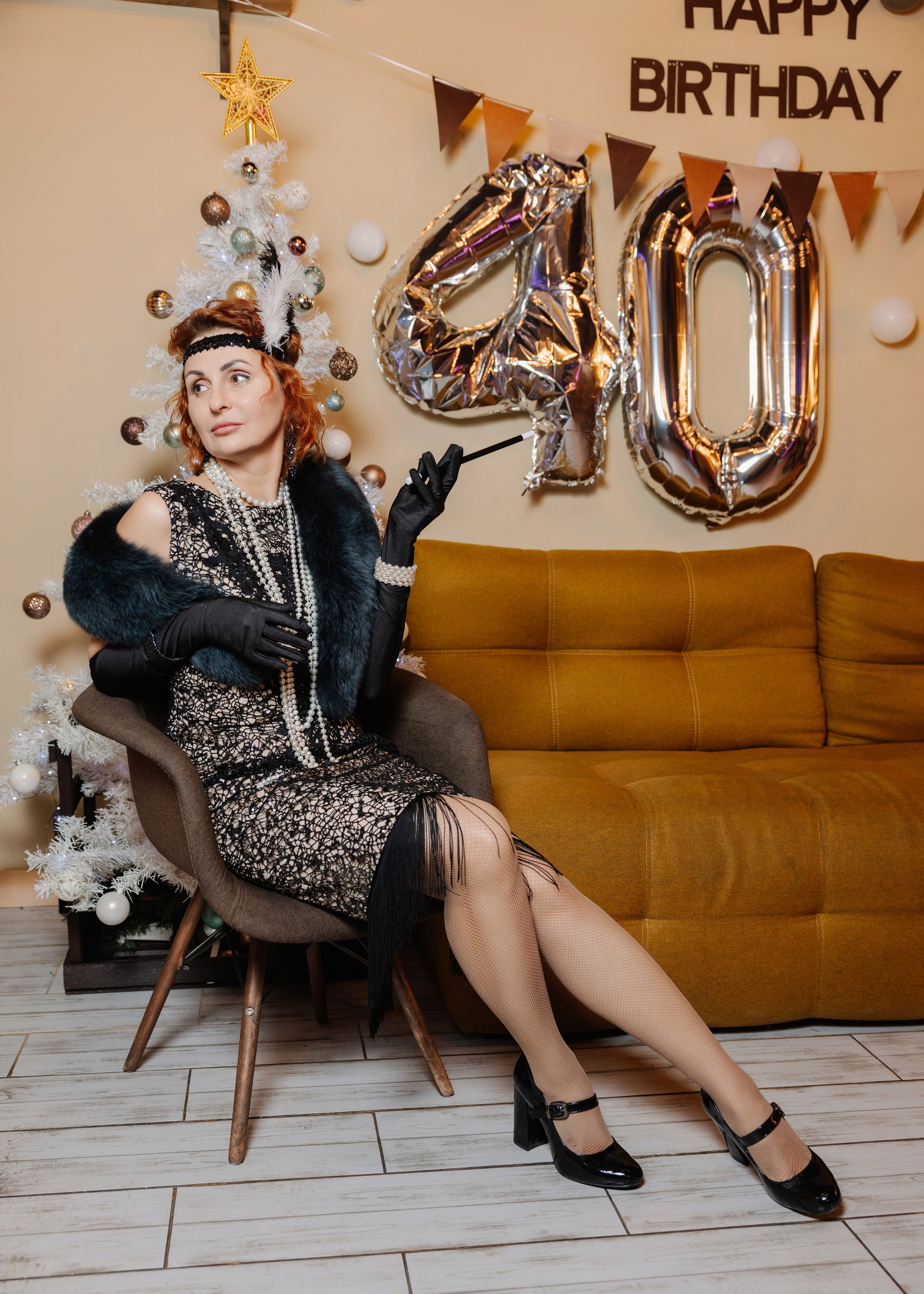 День рождение Ольги в стиле Гэтсби. Фотограф в Красноярске Евдокимова Анастасия