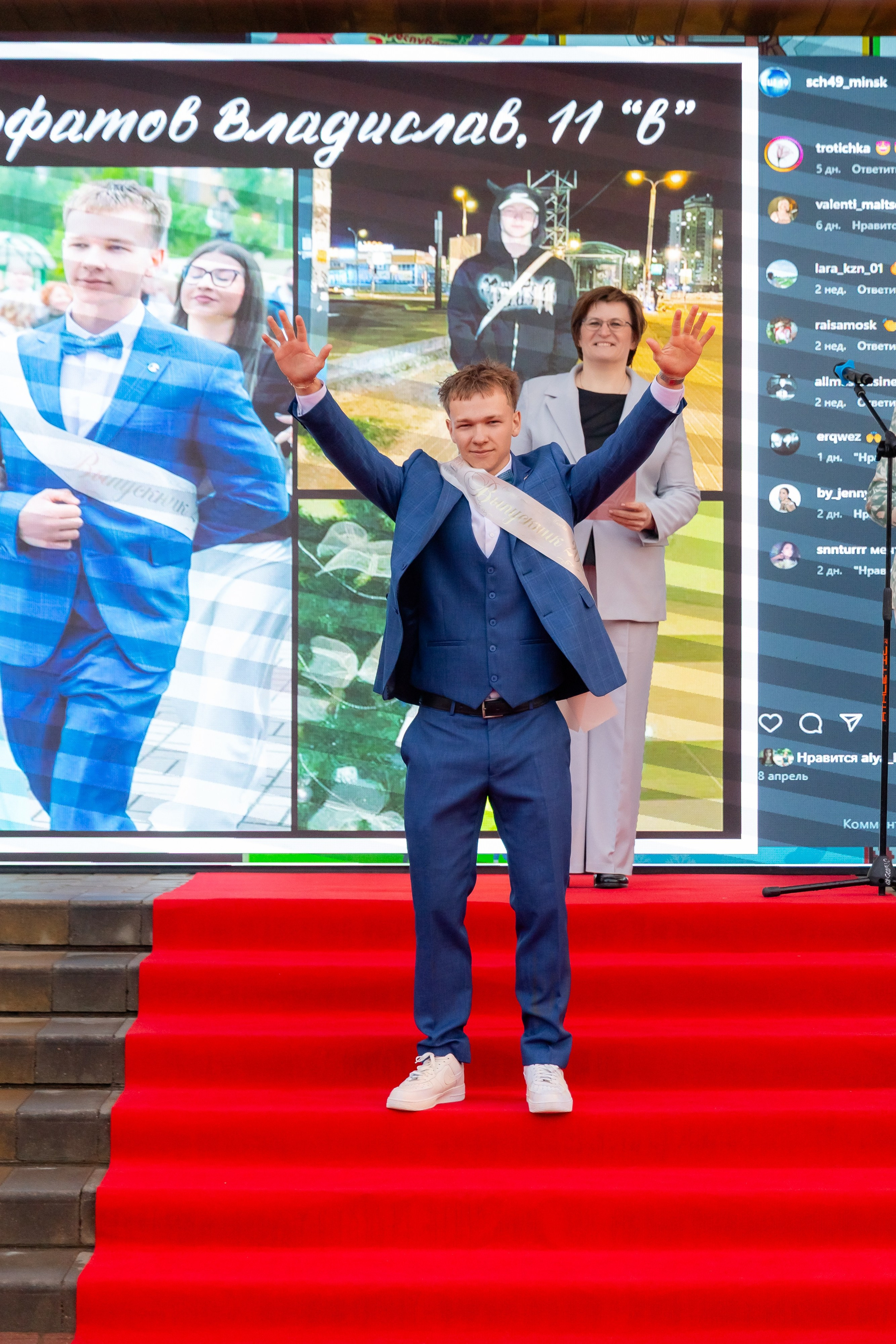 Школьный выпускной 2025 год в Минске, Беларуси. Свадебный фотограф в Минске/Беларуси Сергей Спиридонов