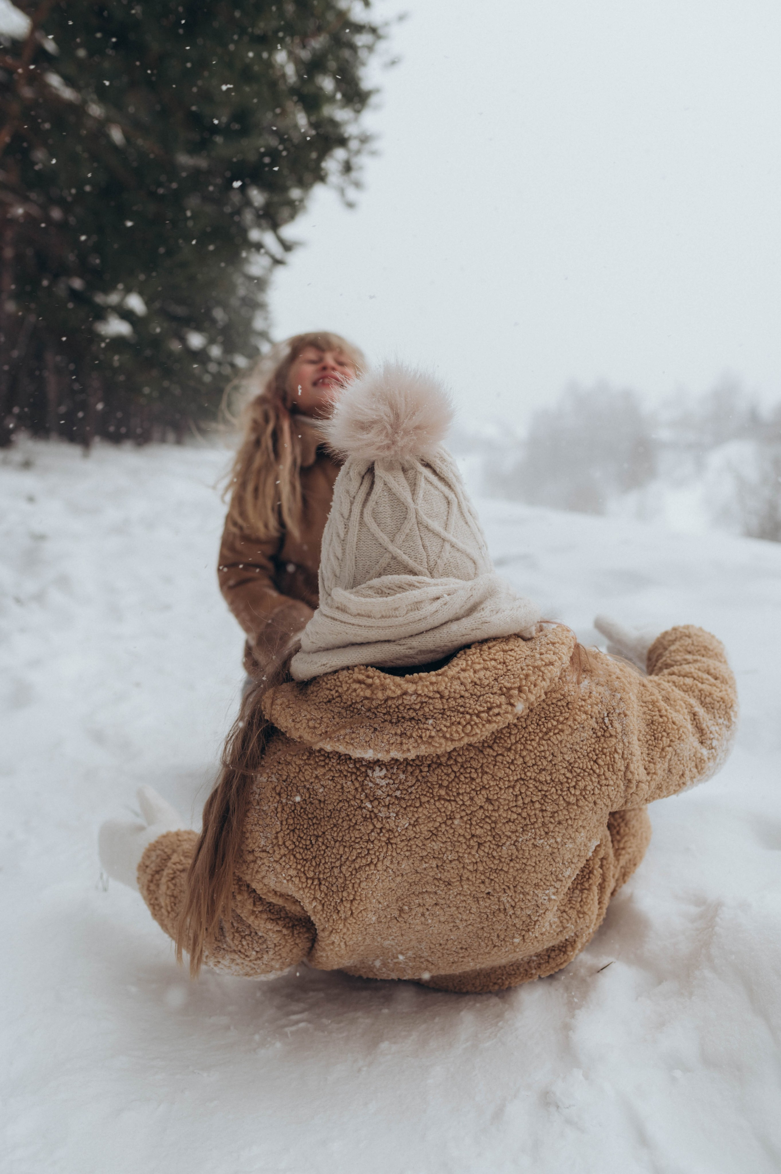 Зимние забавы. Семейный и портретный фотограф Надежда Вылку