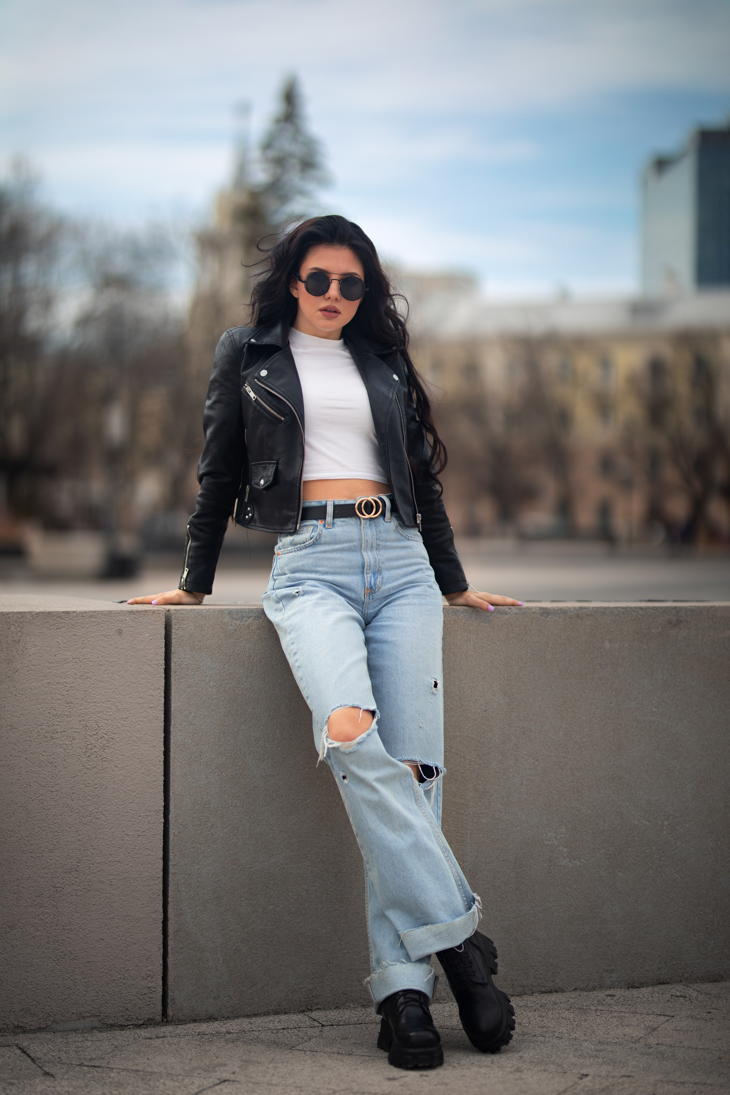 Весенний уличный фотосет с Кристиной в формате для «себя»