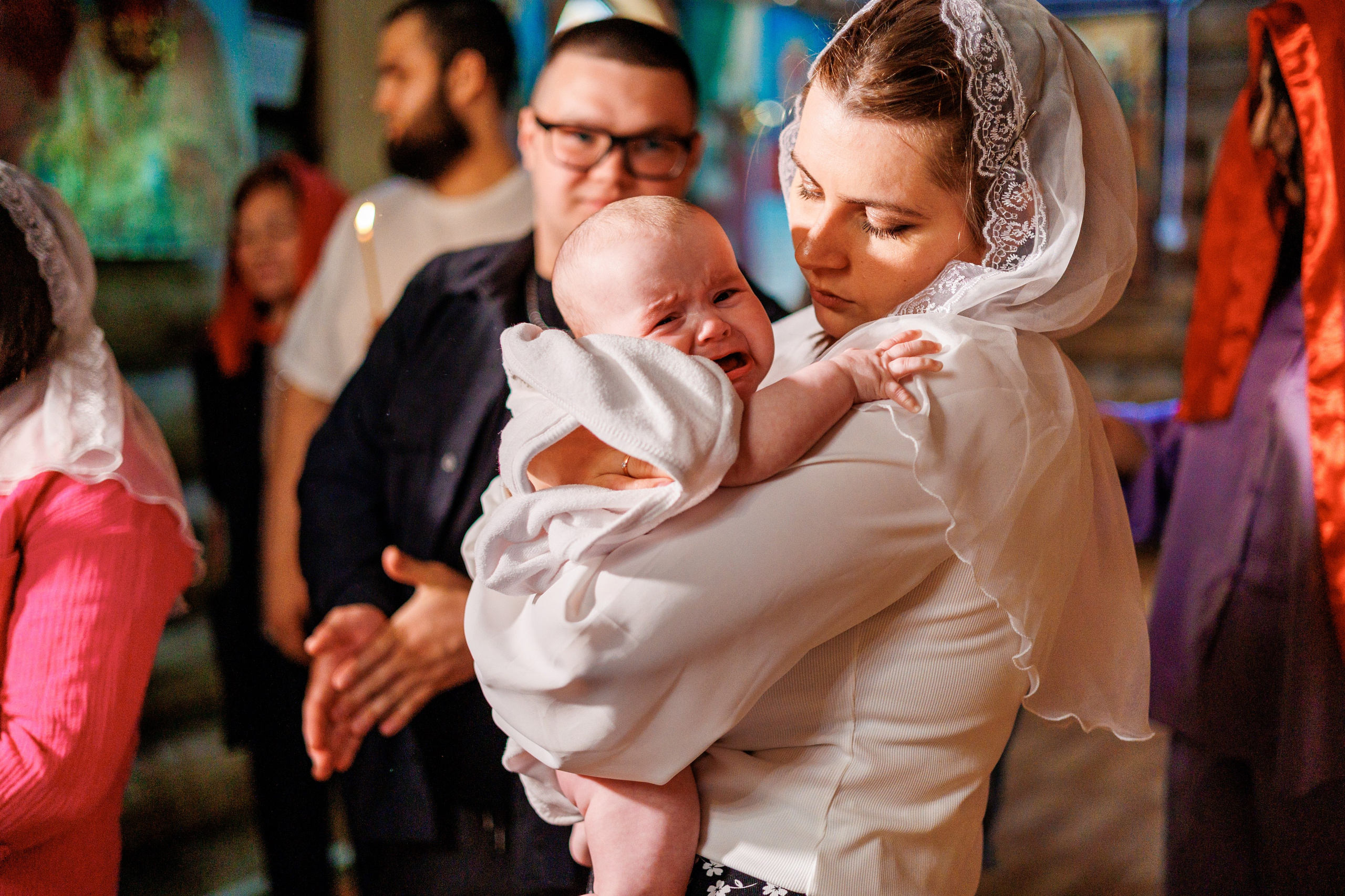 Крещение близняшек. Свадебный и семейный фотограф в Армавире