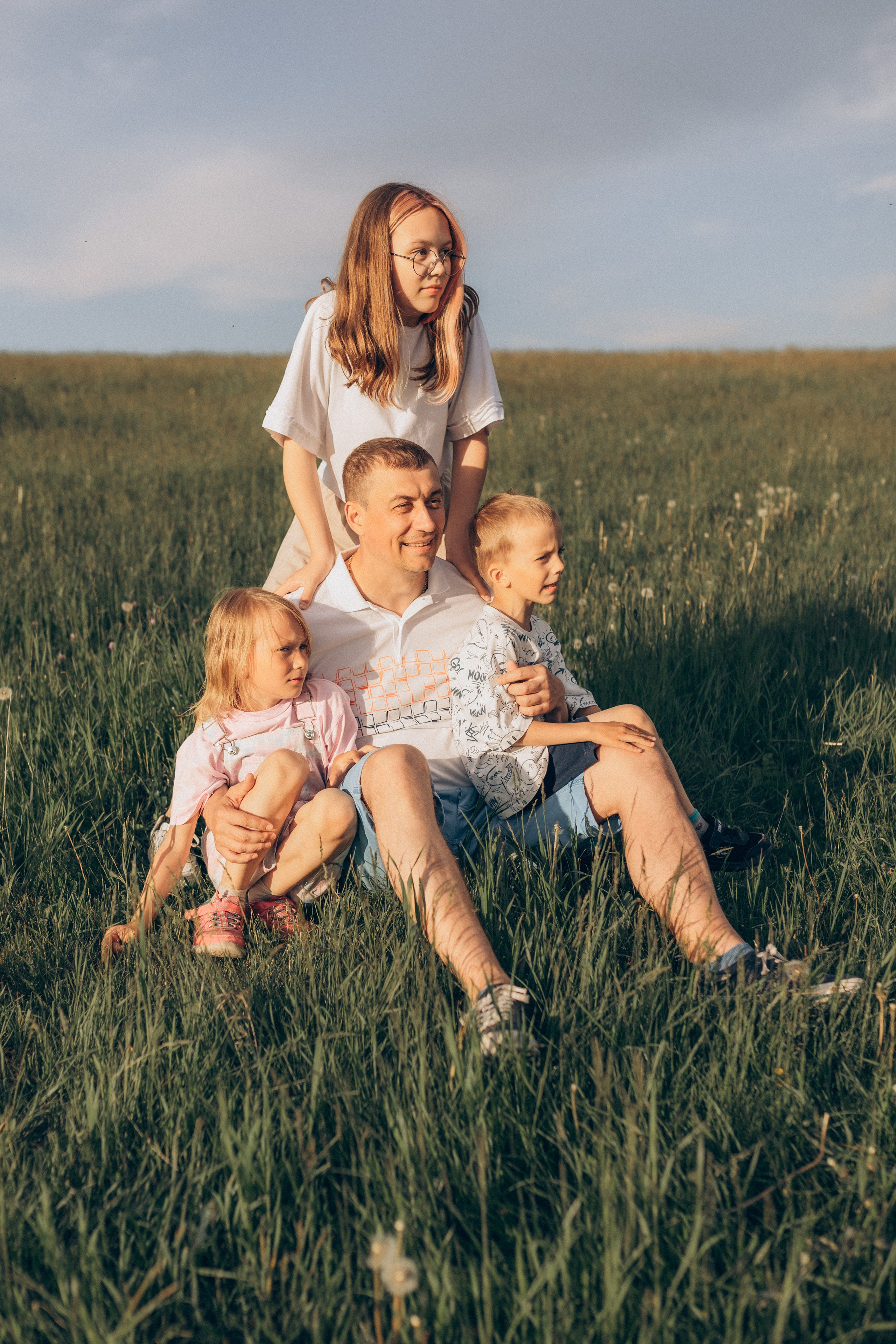 Иван, София, Лилия и Егор. Семейный фотограф lifestyle в Новосибирске Елена Шпилевая