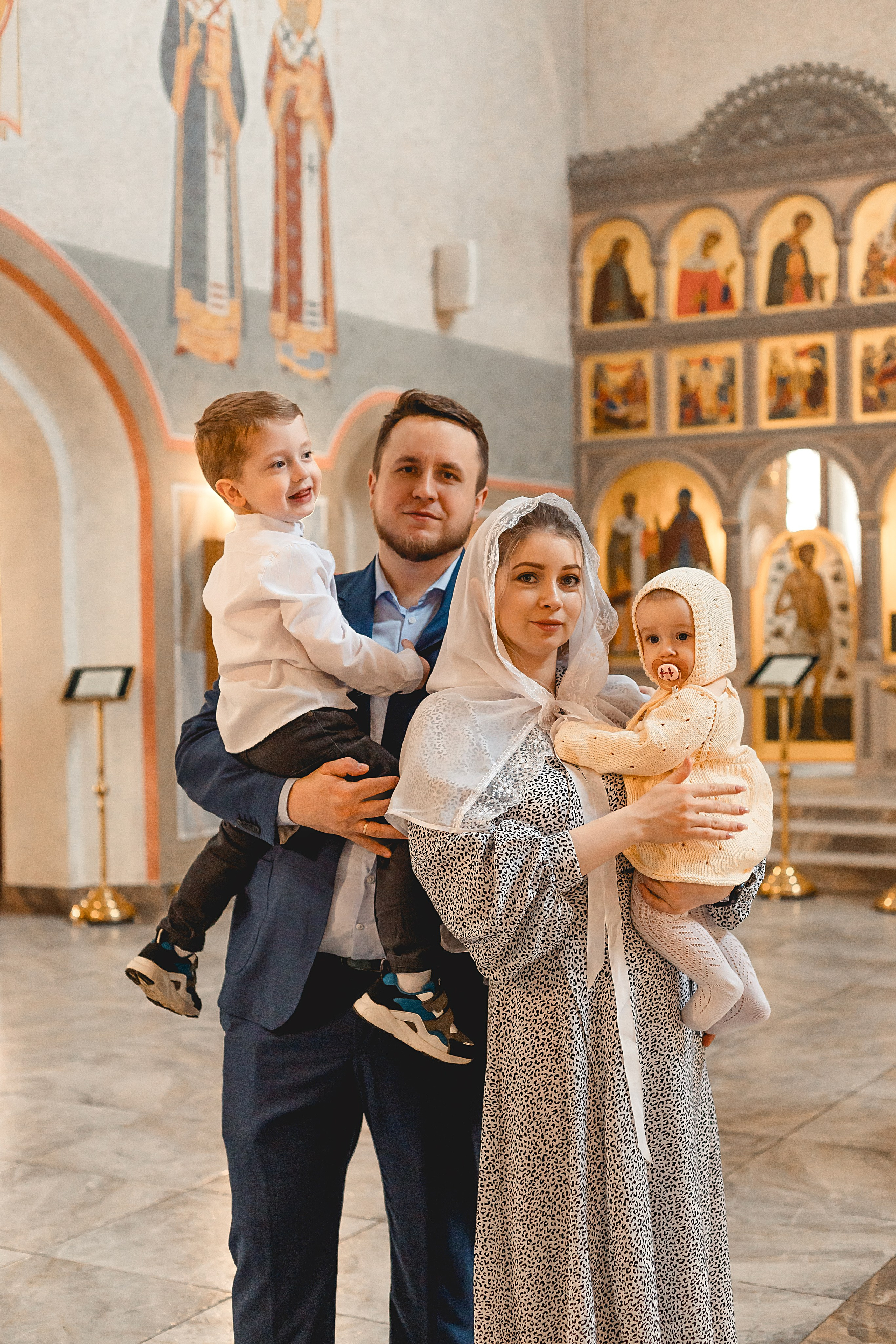 Крещение. Семейный и детский фотограф в Москве Юлия Мусаева
