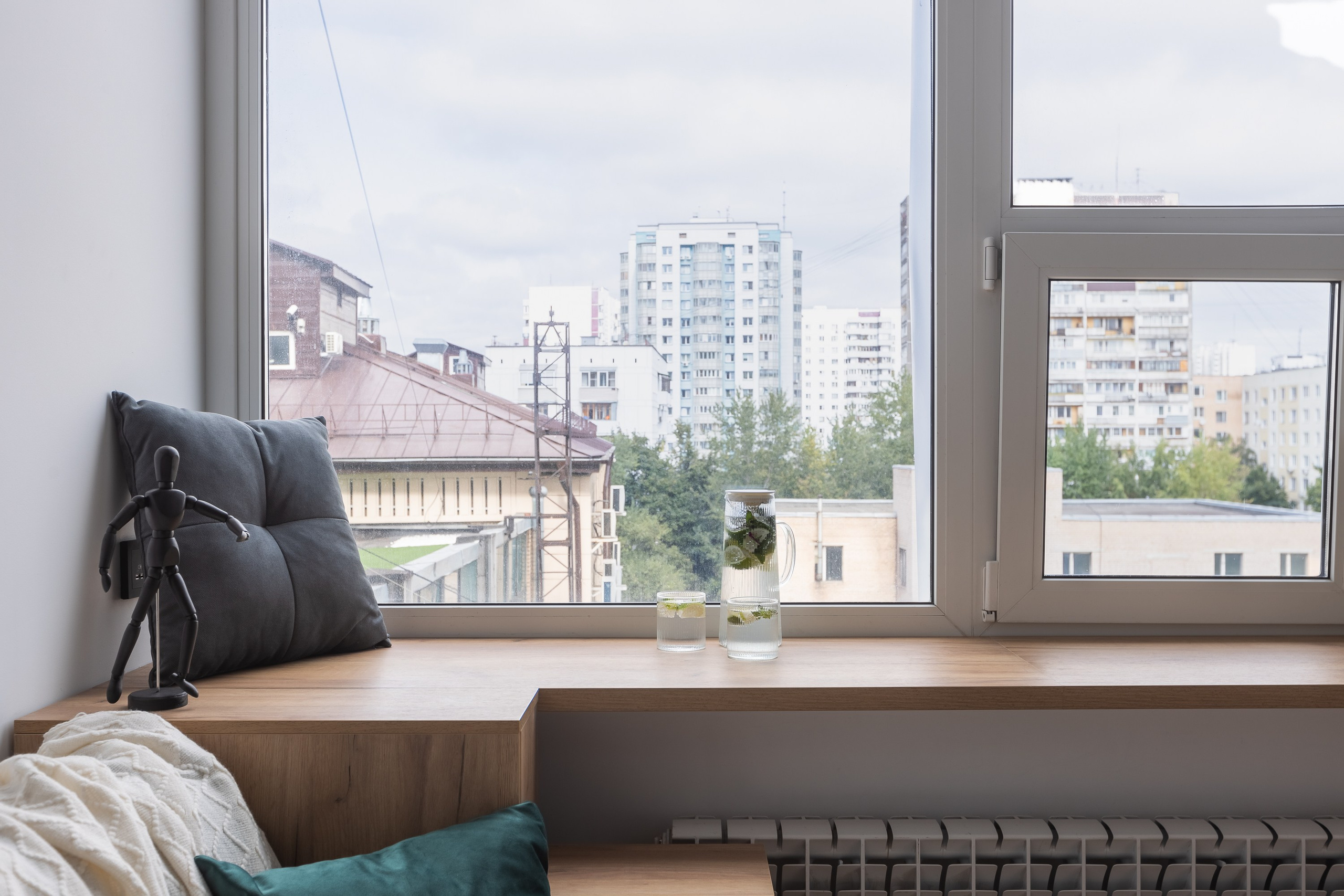 Апартаменты с антресолью. Интерьерный фотограф в Москве Роман Потапов