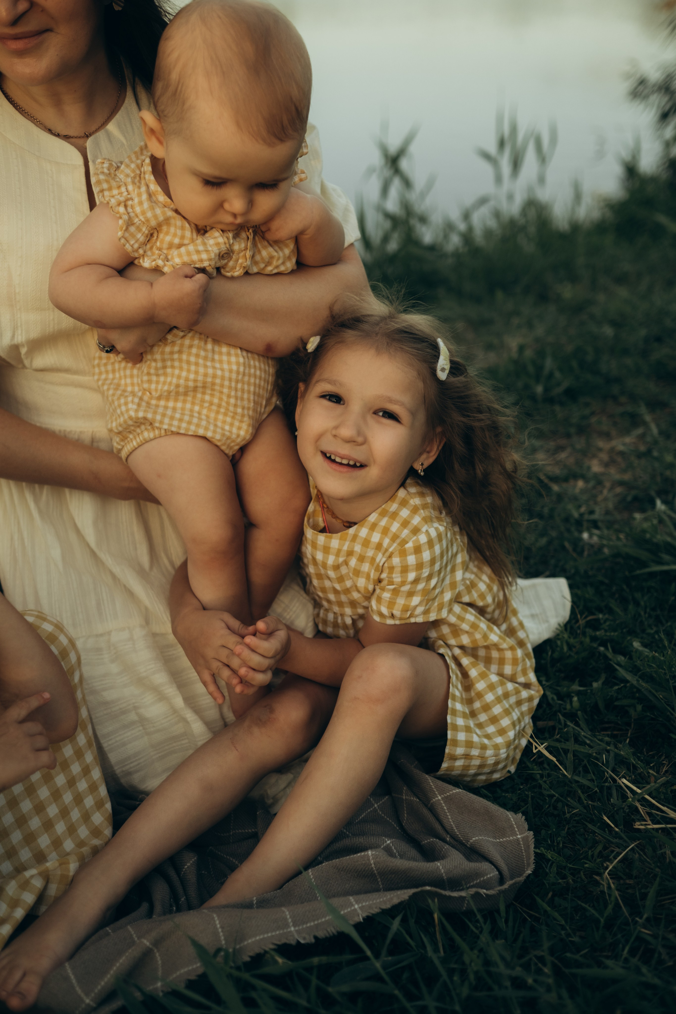 Семейная история на озере Сарпа. Фотограф в Москве Ольга Елоева