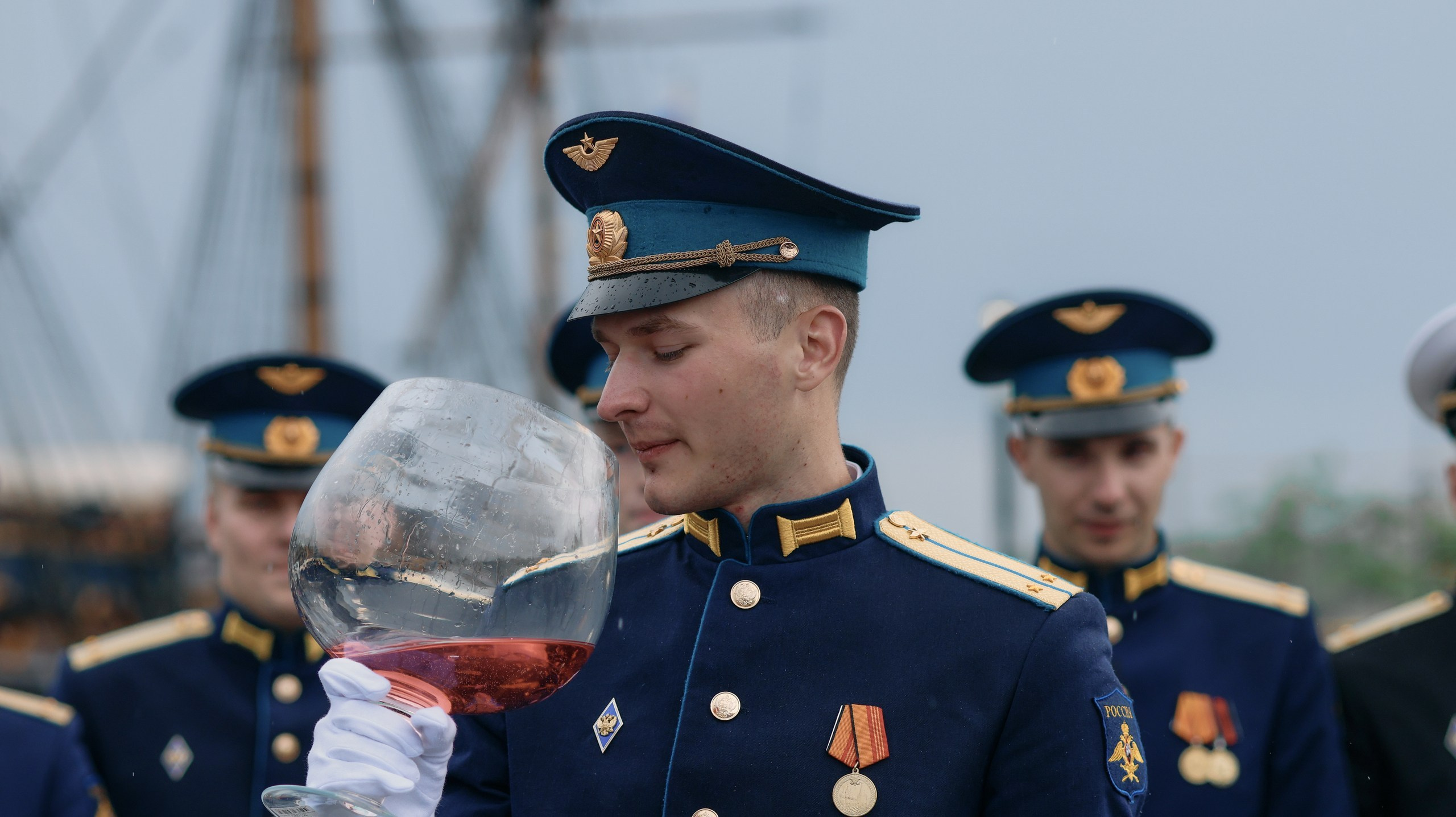 Выпуск Военно Воздушной Академии. Свадебный и репортажный фотограф Дмитрий Кононенко