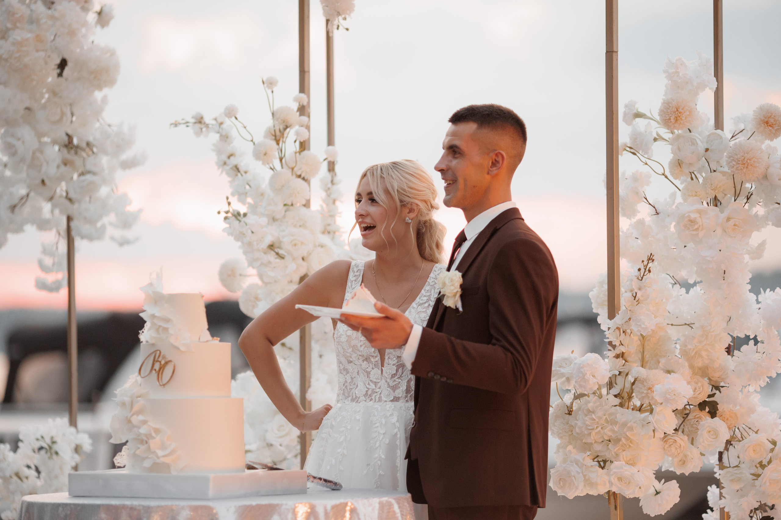 Ольга и Вадим, яхт-клуб «Портофино». Свадебный и репортажный фотограф (Москва, Королев и другие)