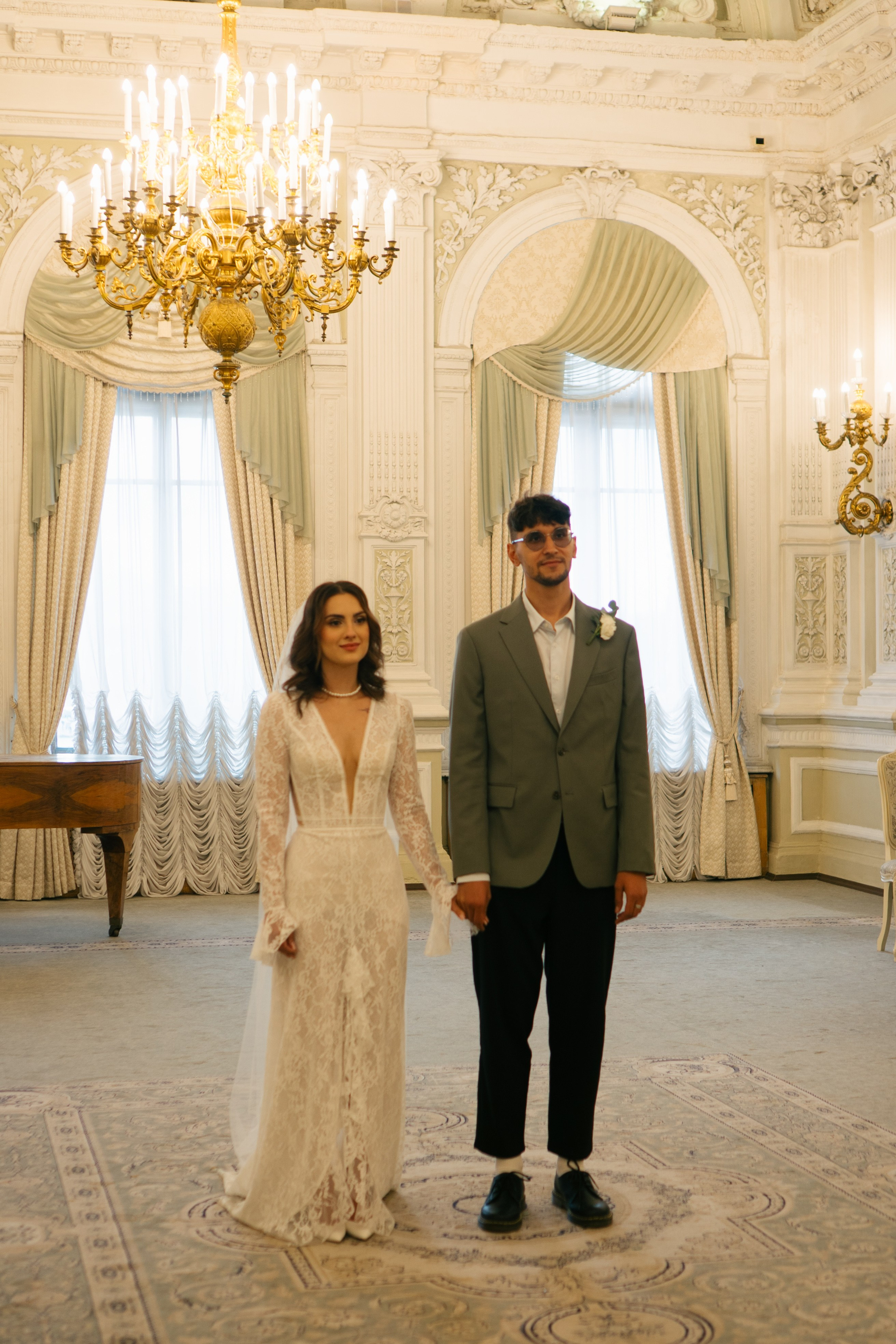 СВАДЕБНАЯ СЬЕМКА В ПЕРВОМ ДВОРЦЕ БРАКОСОЧЕТАНИЯ. Профессиональный фотограф, Санкт-Петербург — Виктория Богомолова