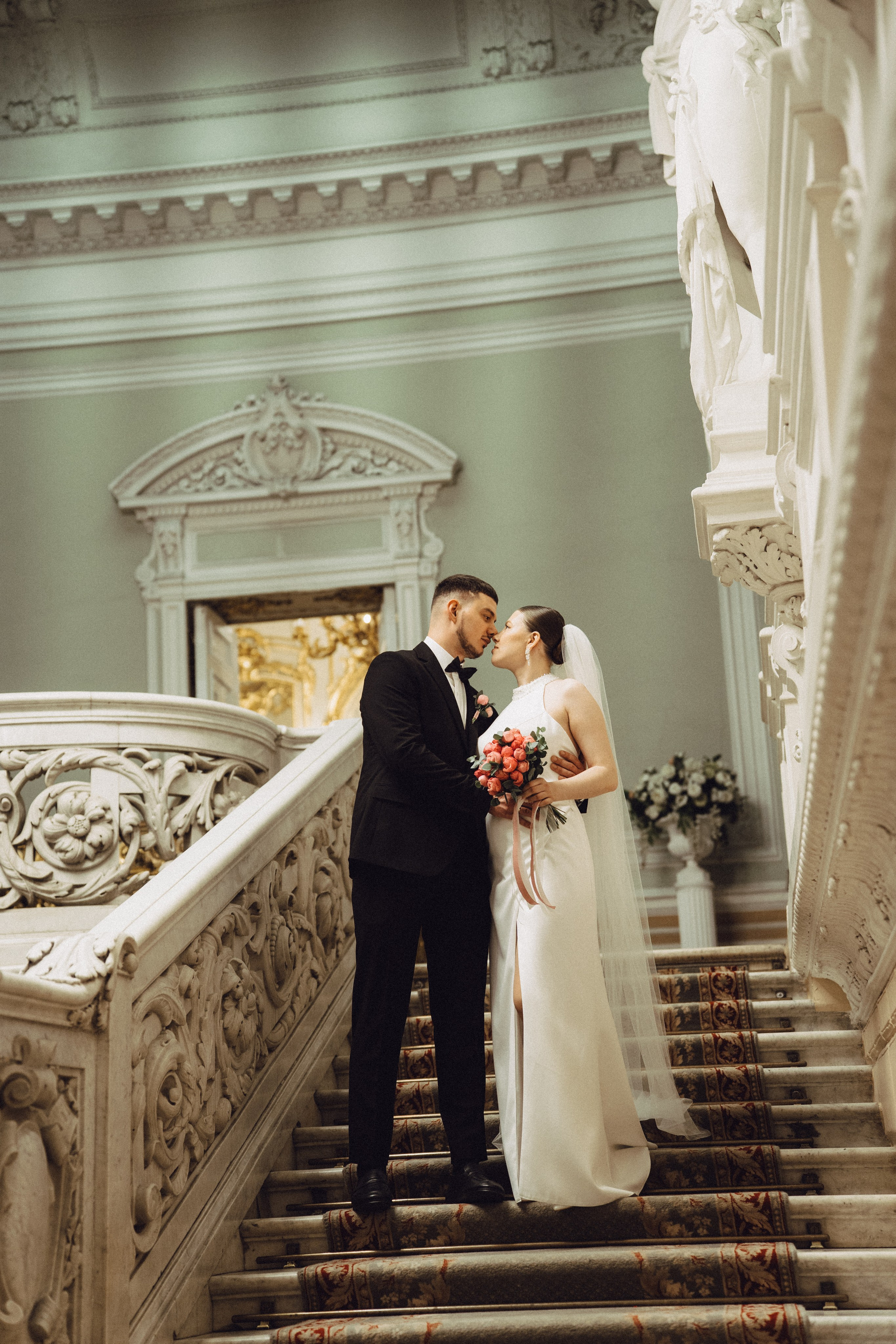 СВАДЕБНАЯ СЬЕМКА В ПЕВОМ ДВОРЦЕ БРАКОСОЧЕТАНИЯ. Профессиональный фотограф, Санкт-Петербург — Виктория Богомолова