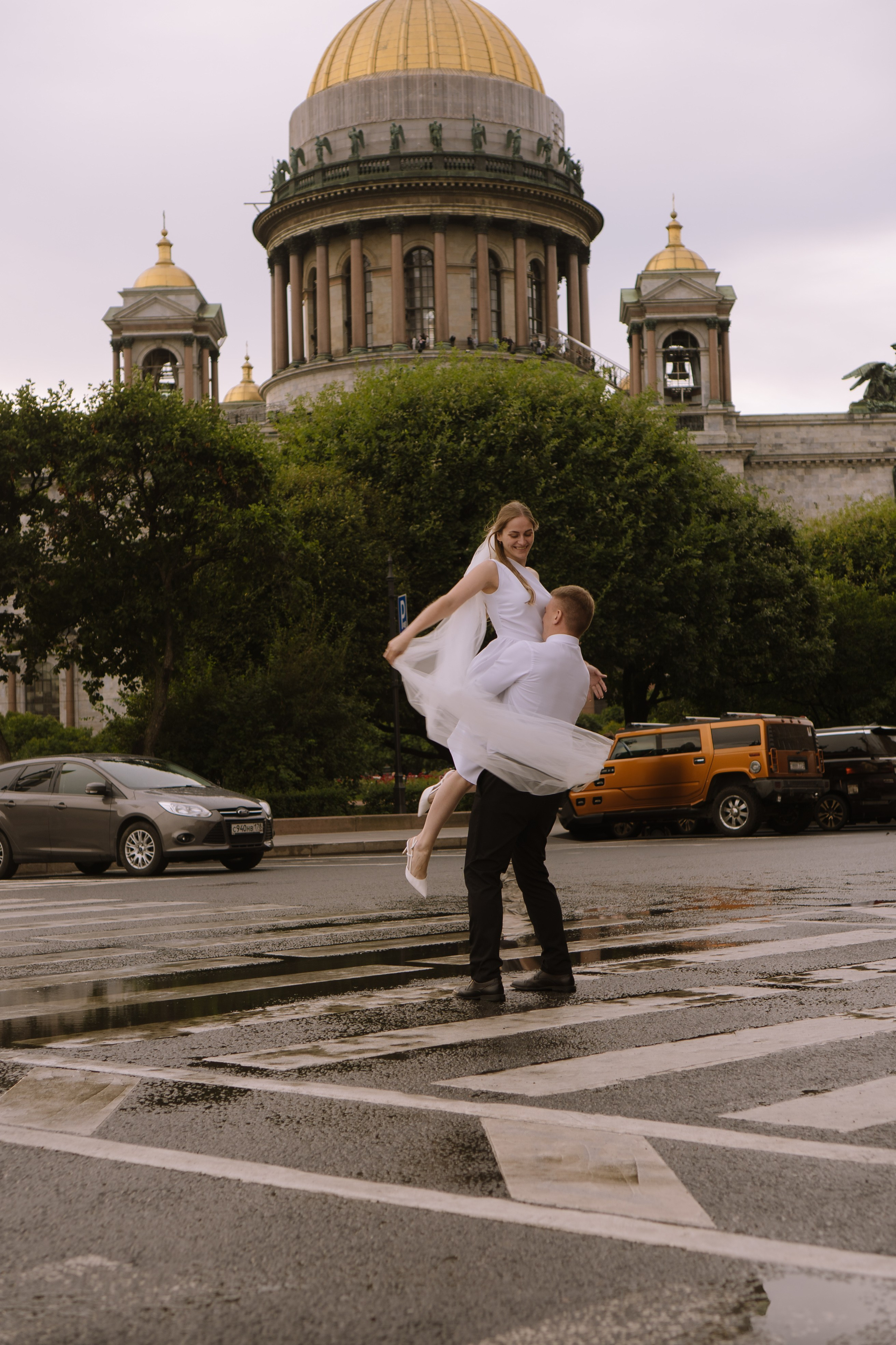 СВАДЕБНАЯ СЬЕМКА С ИСАКИЕВСКИМ СОБОРОМ, АСТОРИЯ И ЗАКОНОДАТЕЛЬНОЕ СОБРАНИЕ. Профессиональный фотограф, Санкт-Петербург — Виктория Богомолова