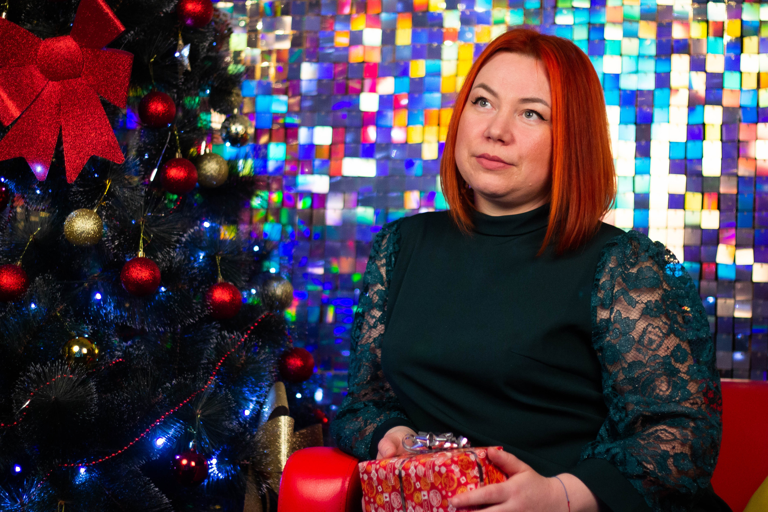 Олеся, Савелий, Кирилл, Роман (Новогодняя фотосессия). «Матрица»