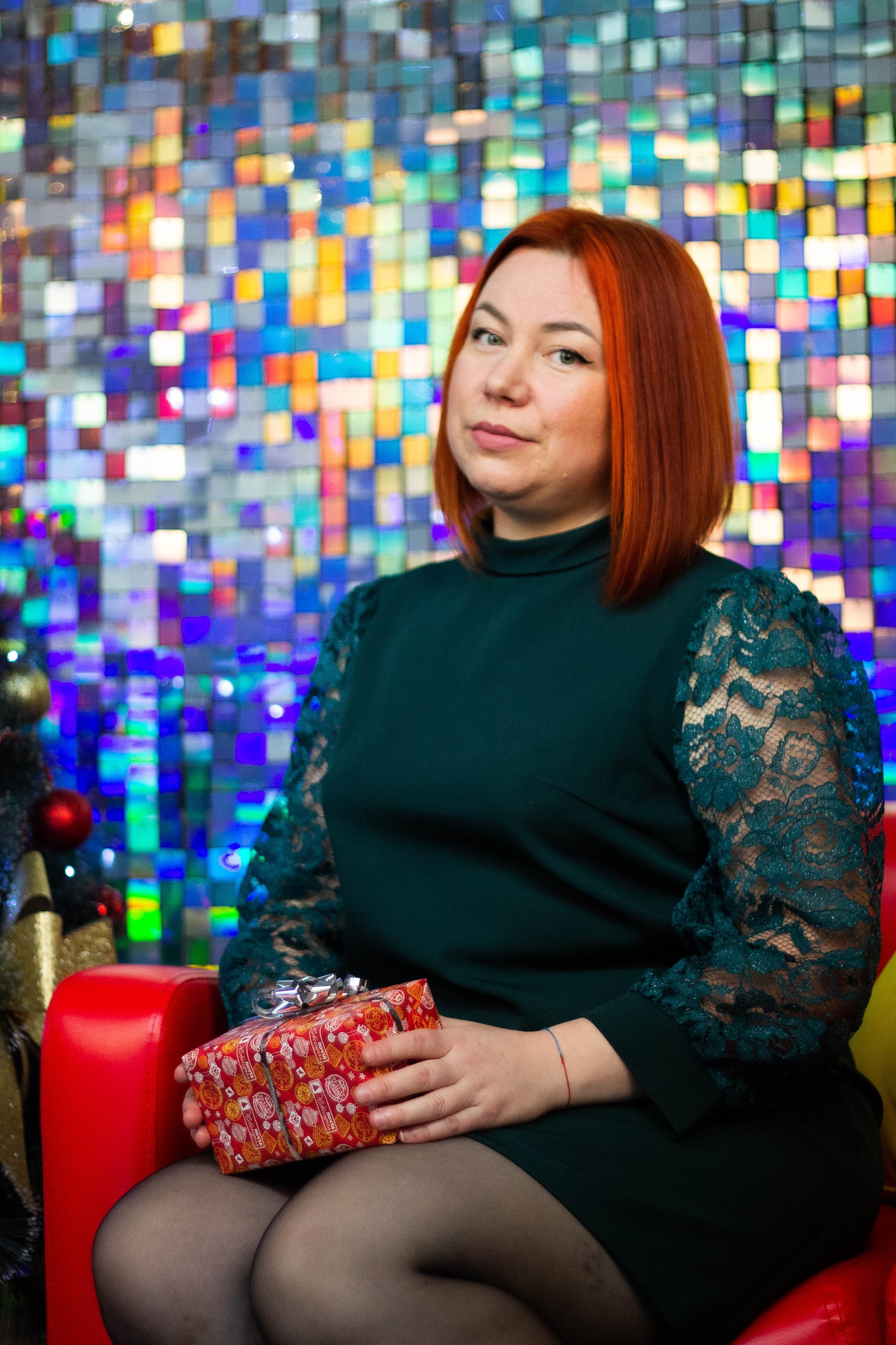 Олеся, Савелий, Кирилл, Роман (Новогодняя фотосессия). «Матрица»