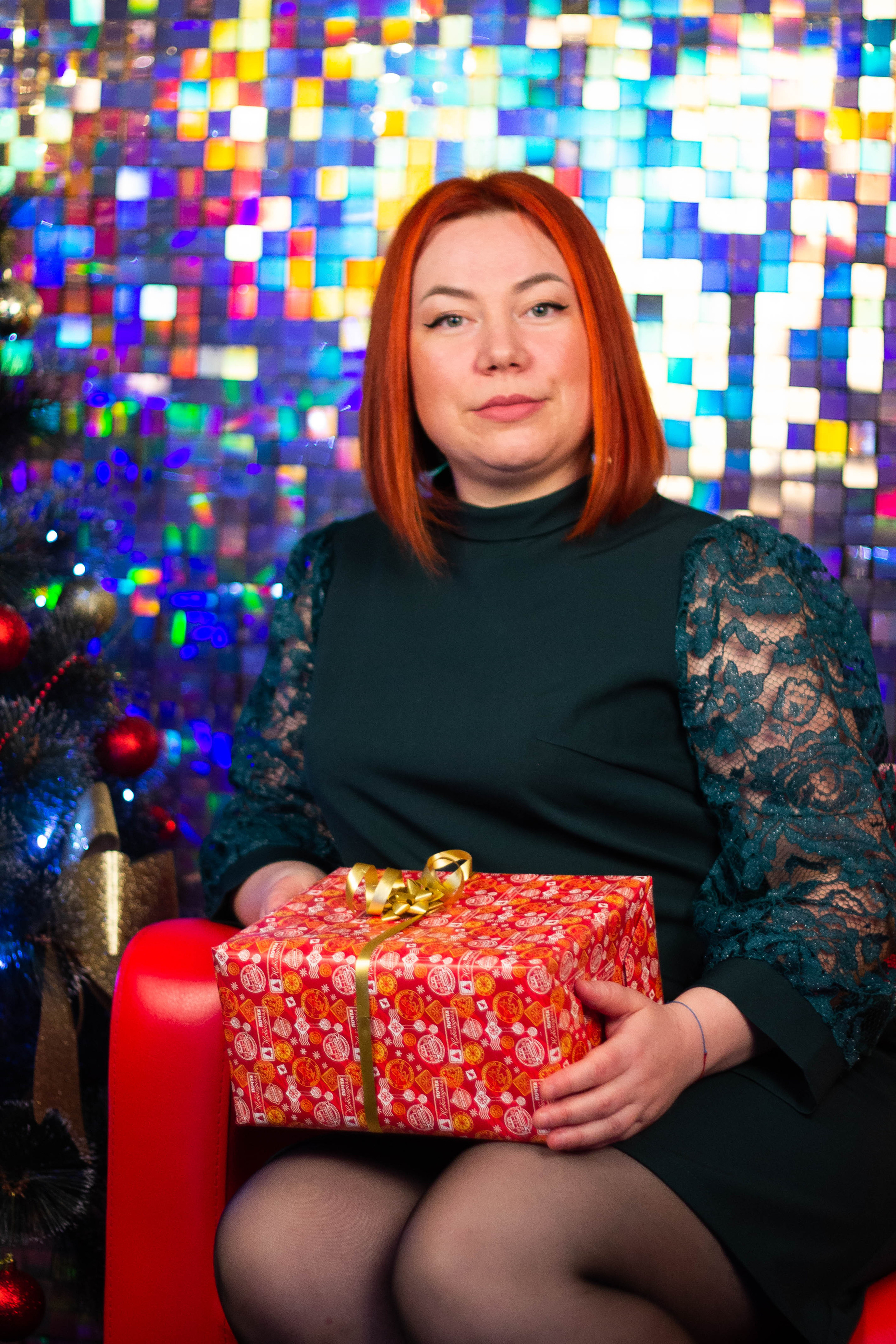 Олеся, Савелий, Кирилл, Роман (Новогодняя фотосессия). «Матрица»