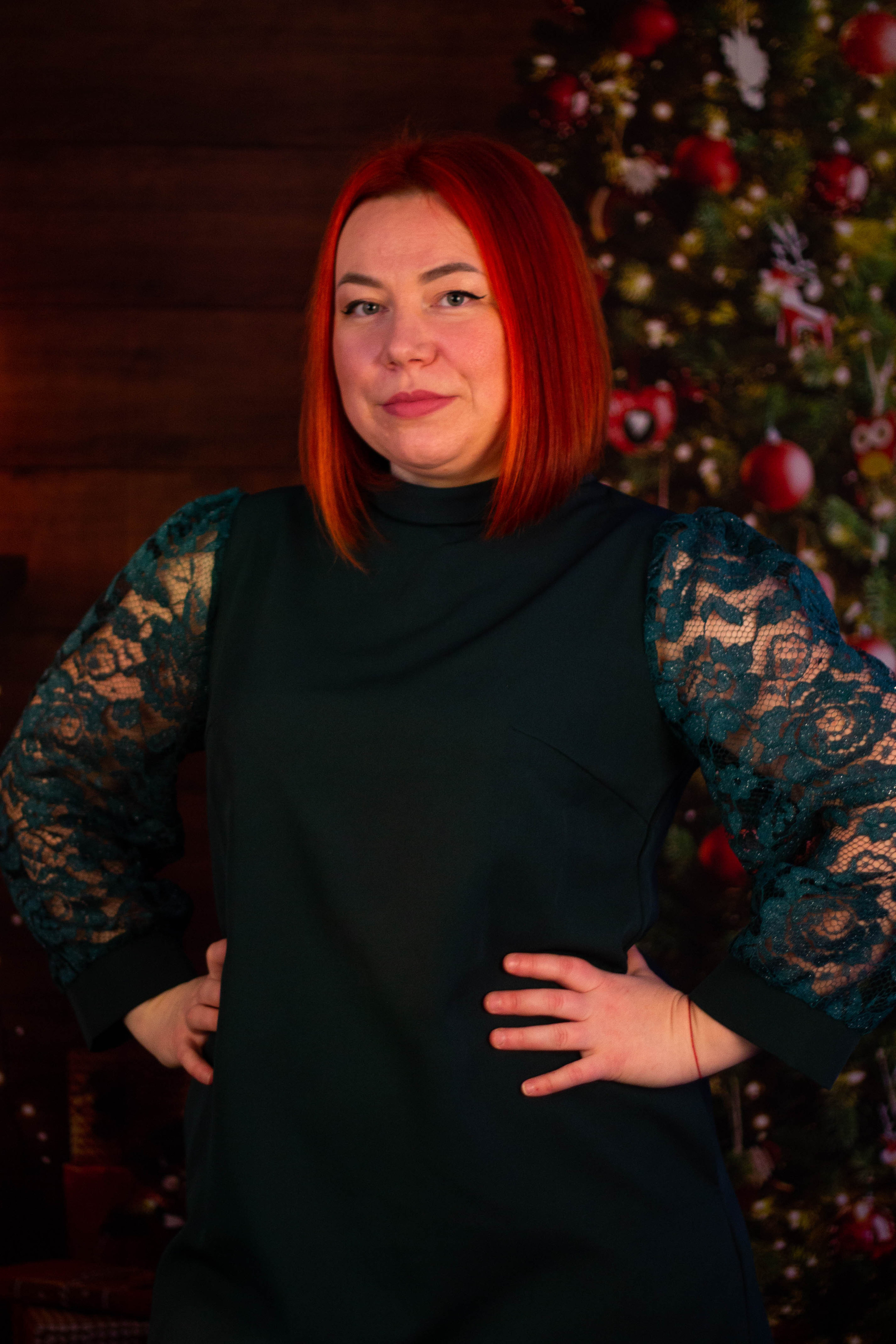 Олеся, Савелий, Кирилл, Роман (Новогодняя фотосессия). «Матрица»