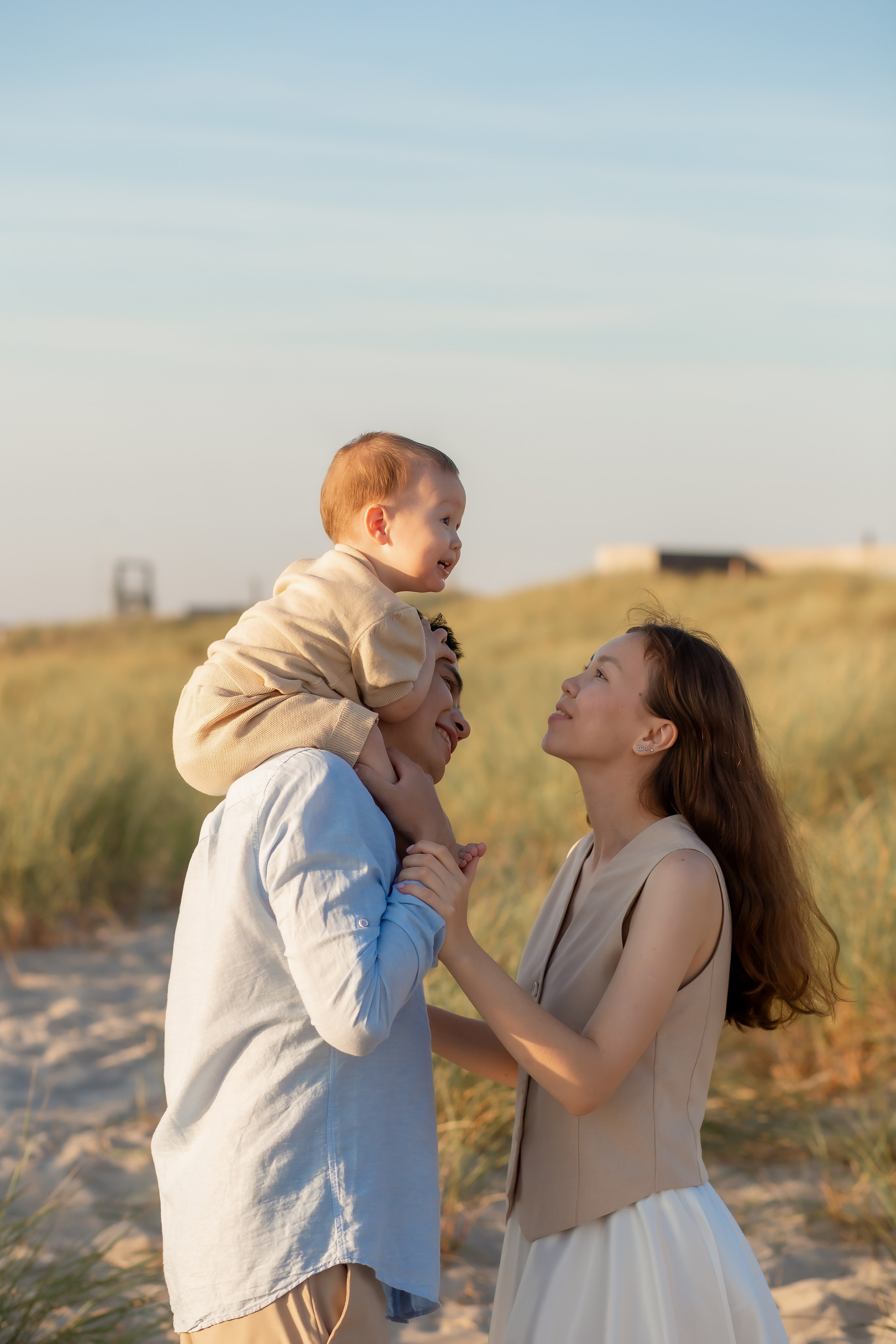 Карина, Эмиль и Марсель. На закате лета. Фотограф в Калининграде Решетникова Алина
