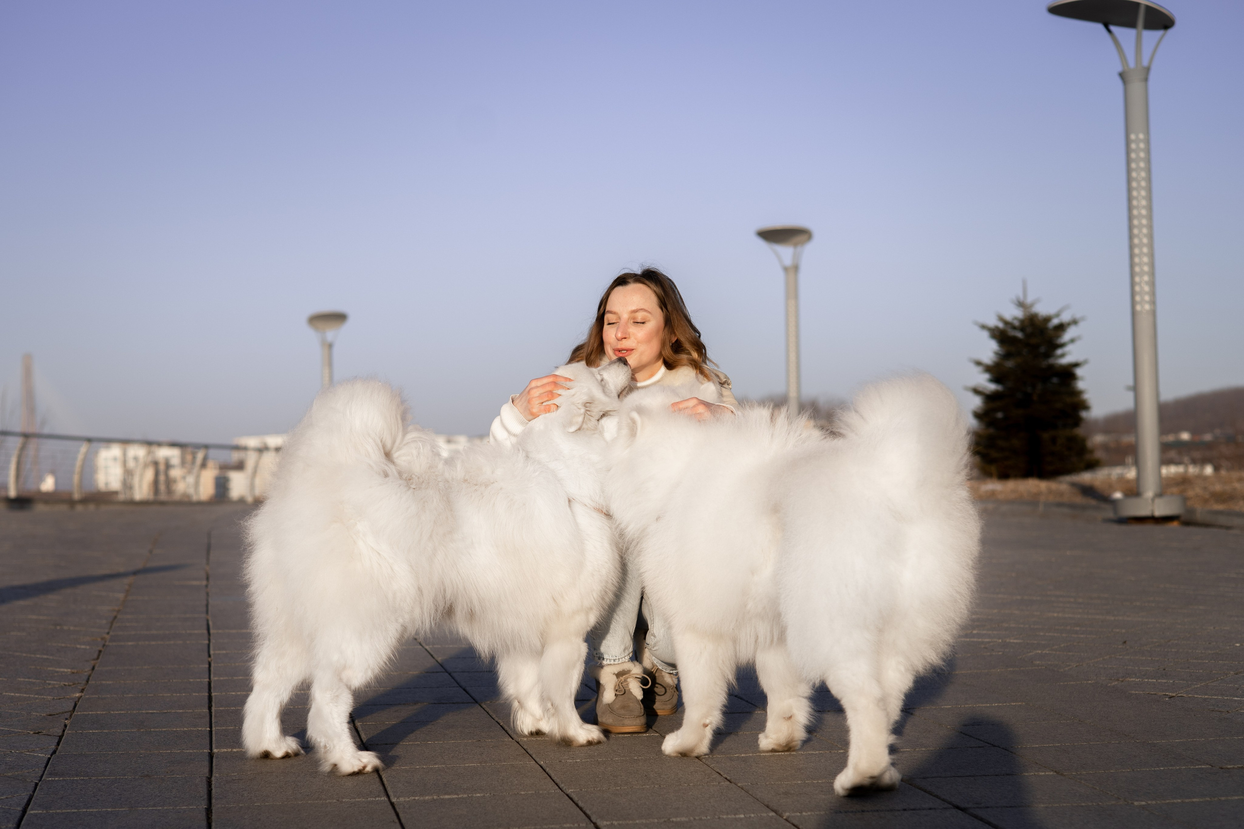 Полина и Вирчик. Фотограф — анималист Владивосток, Алина