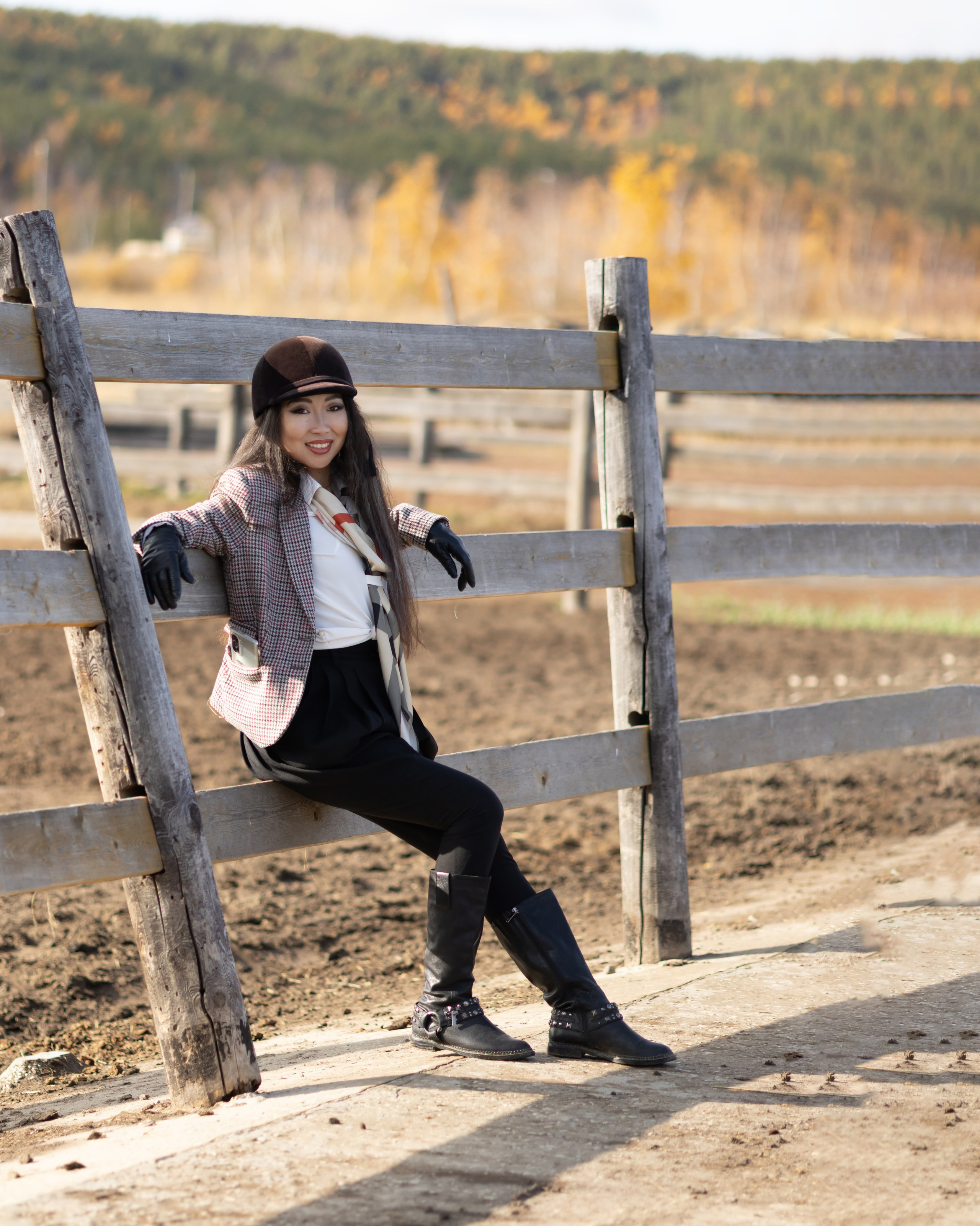 Съемка с лошадью. Фотограф Якутск Зоя Николаева